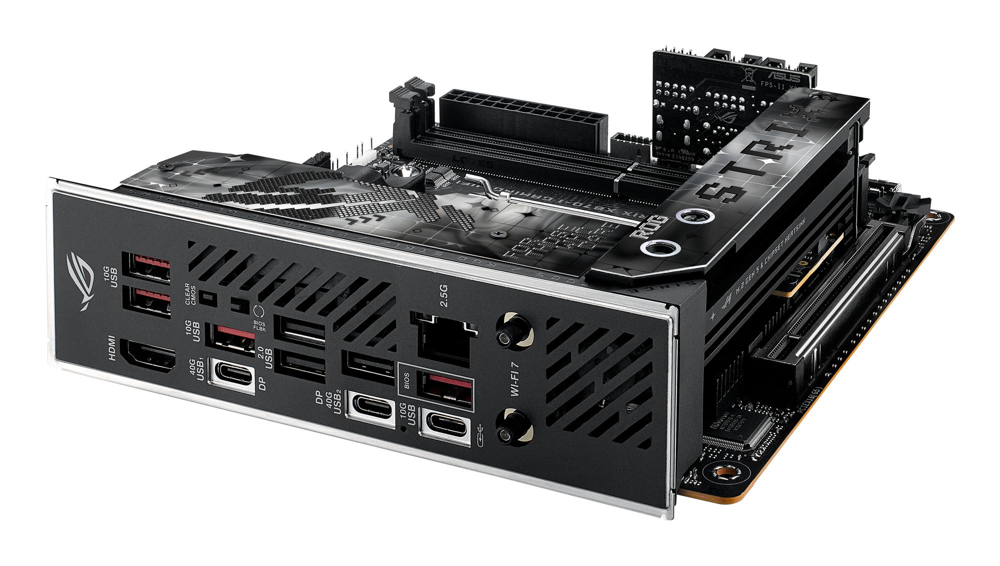 ASUS Placa base ROG Strix X870-I Gaming WiFi / 90MB1IW0-M0EAY0 Negro