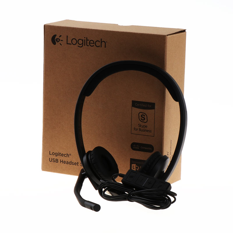 Logitech Headset H570e / 981-000575 Schwarz