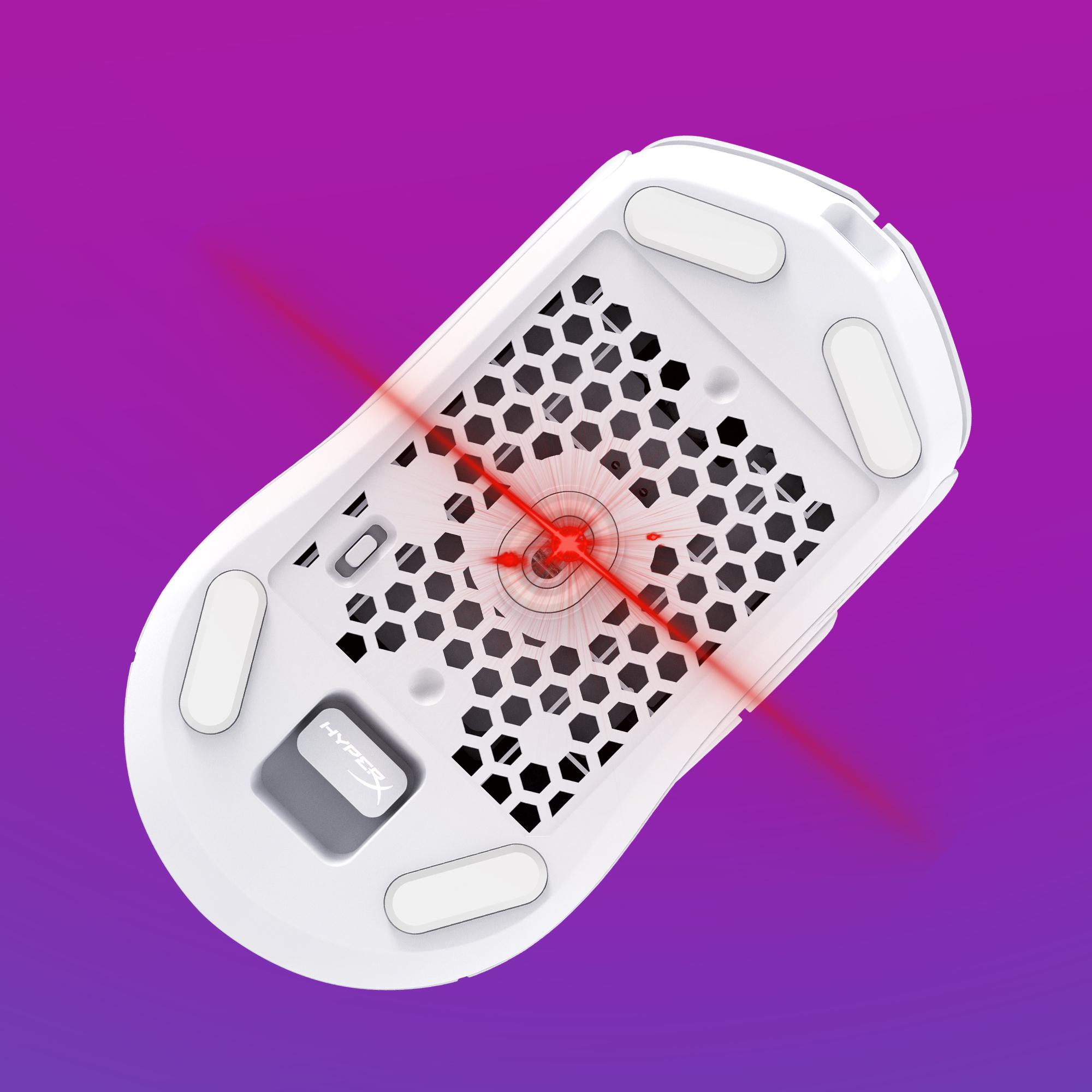 HyperX Ratón Pulsefire Haste 2 / 6N0A9AA Blanco