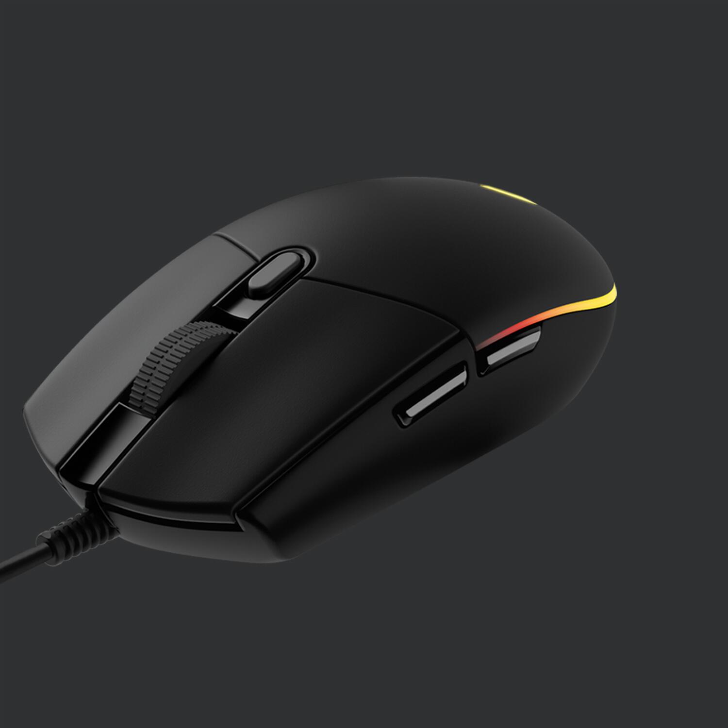 Logitech Maus G203 Lightsync / 910-005796 Schwarz