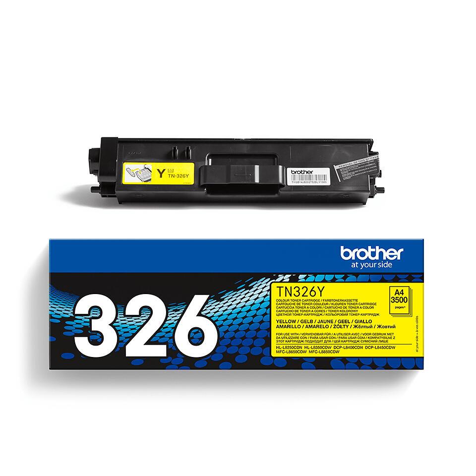 Brother Toner TN-326Y / TN326Y Yellow XL