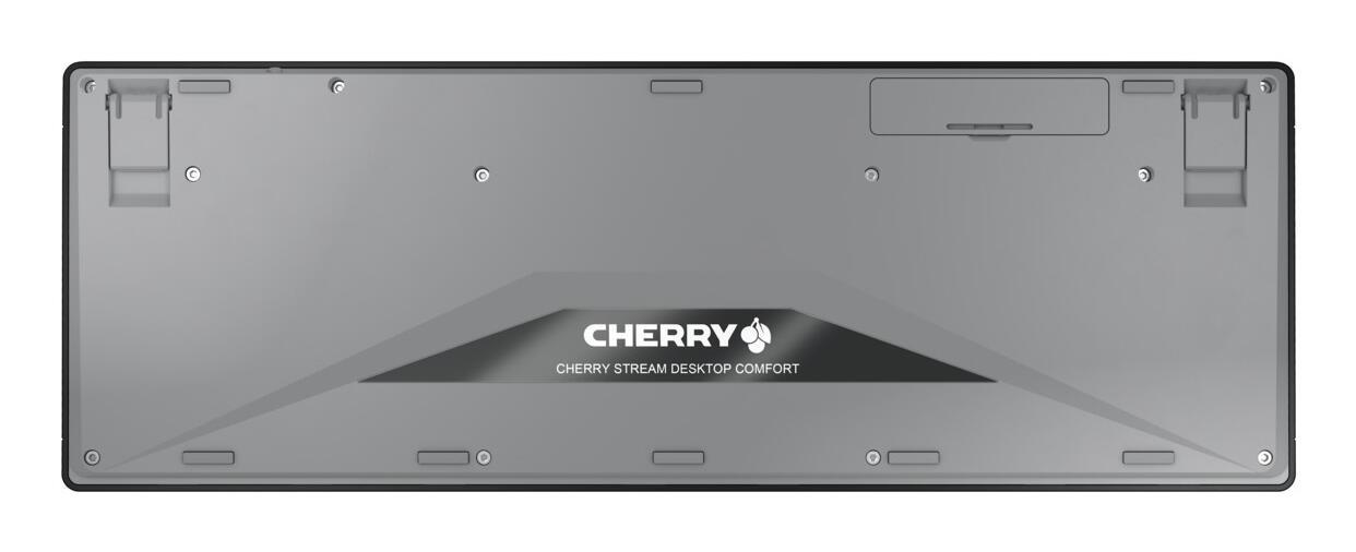 CHERRY Set di mouse e tastiera Stream Desktop Comfort / JD-8550DE-2 Nero