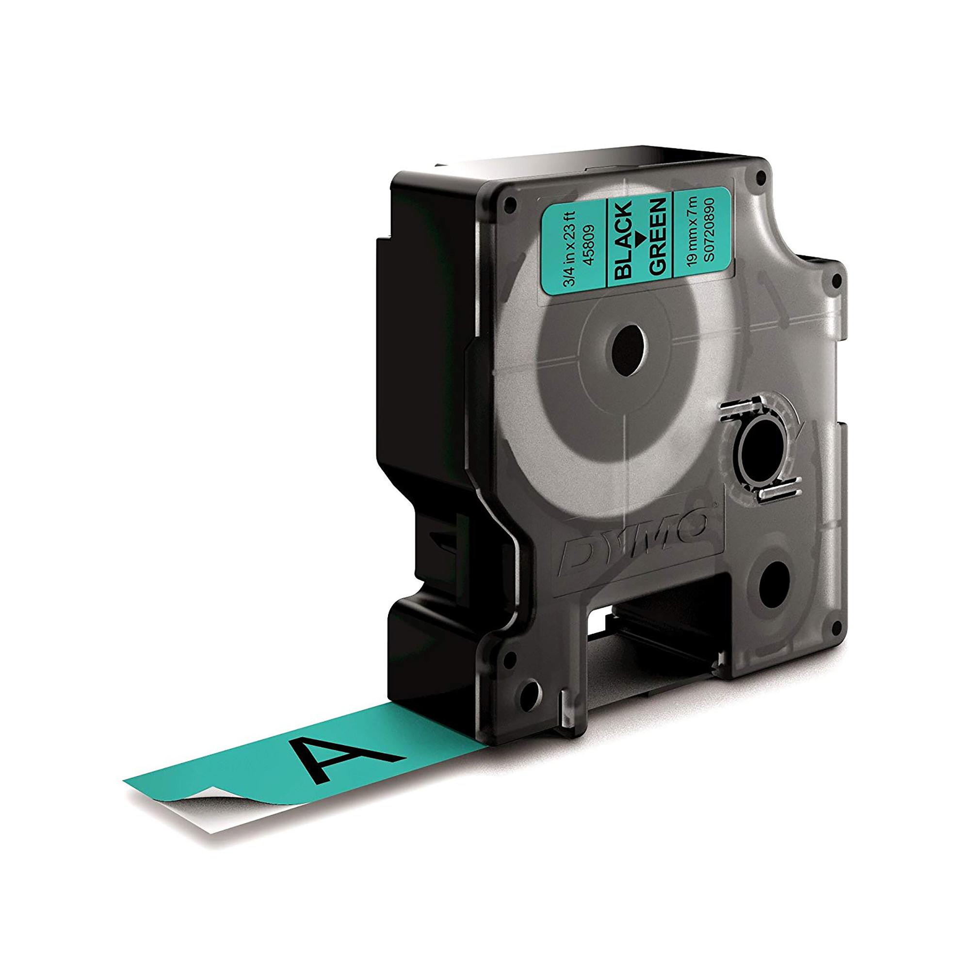 DYMO Cinta de color 45809 / S0720890 Negro, verde