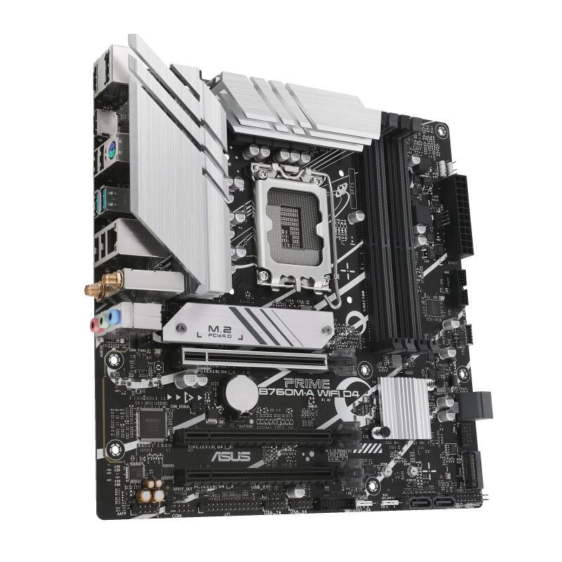 ASUS Placa base PRIME B760M-A WIFI D4 / 90MB1CX0-M1EAY0 Negro