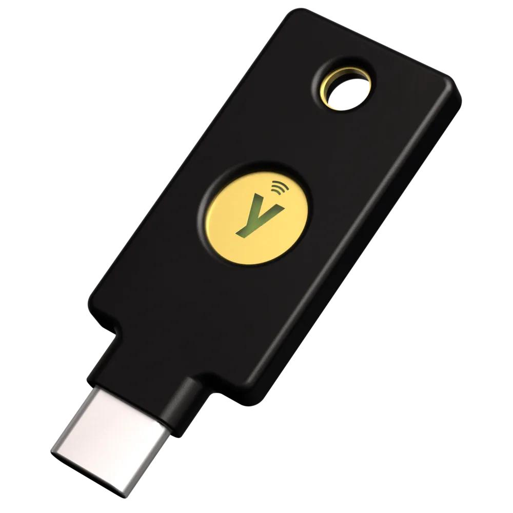 Yubico Clave de seguridad Security Key C NFC / 100957 Negro