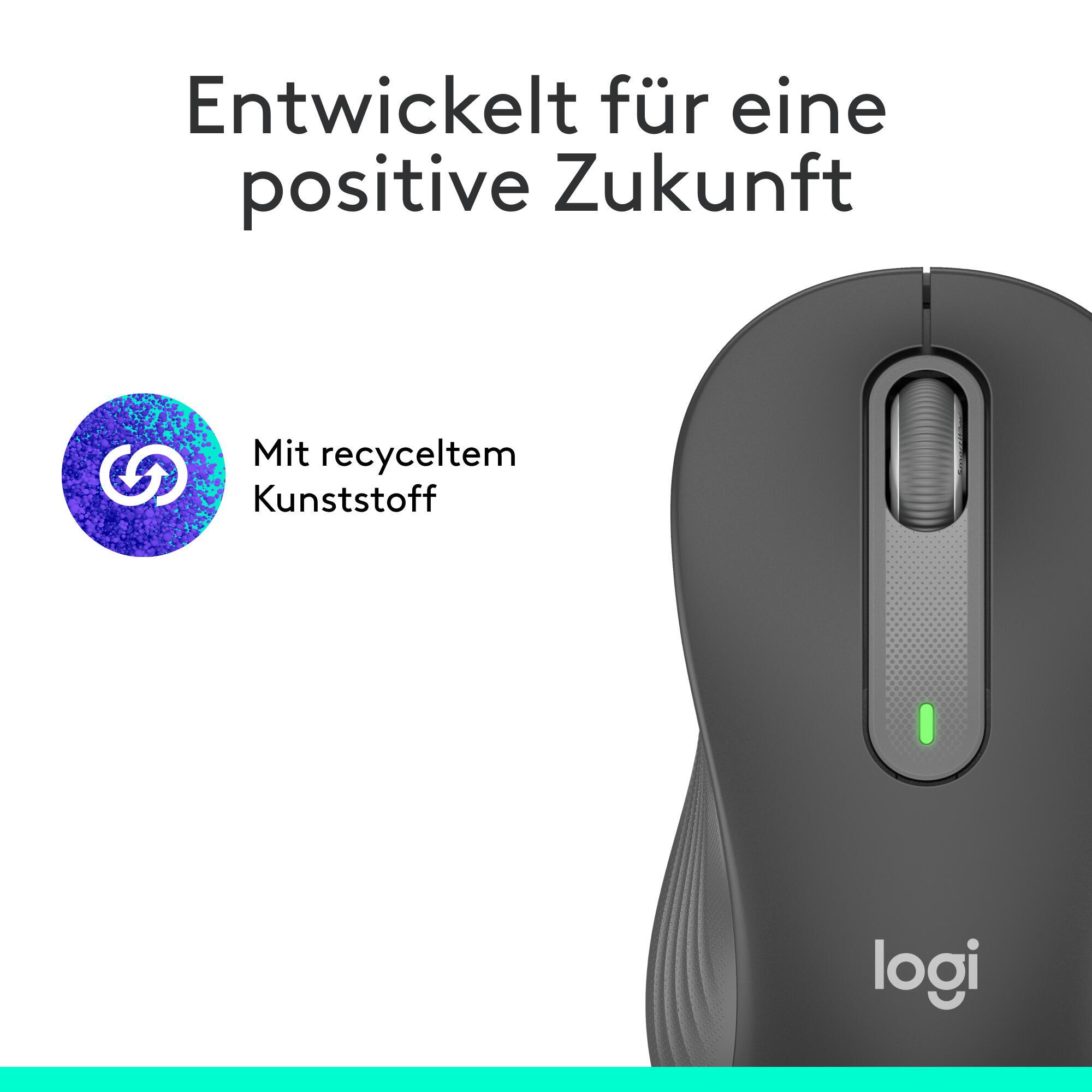 Logitech Ratón M650 L Signature / 910-006239 Grafito