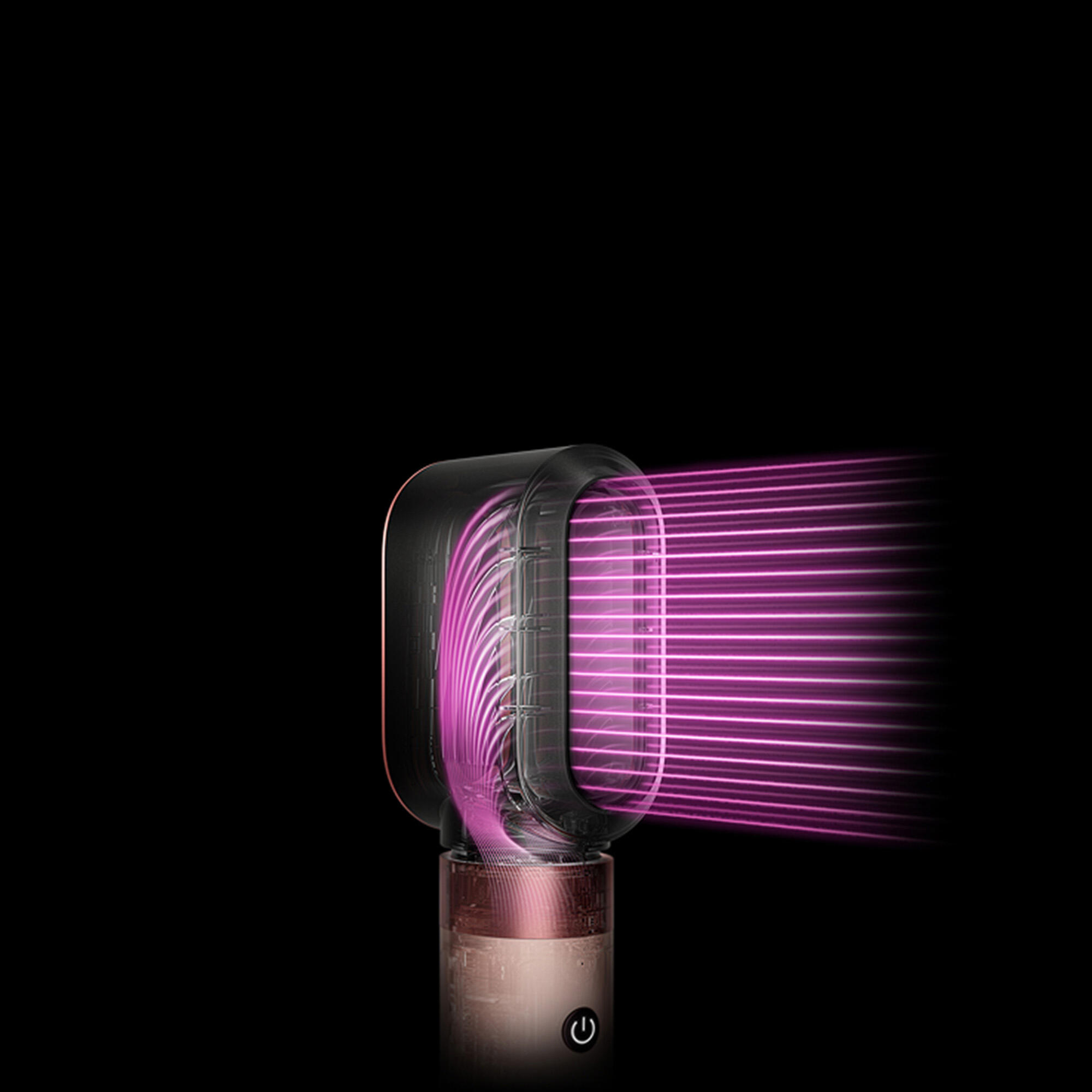 Dyson Fer à friser Airwrap Coanda Straight+Wavy / 598757-01 Rose, or rose
