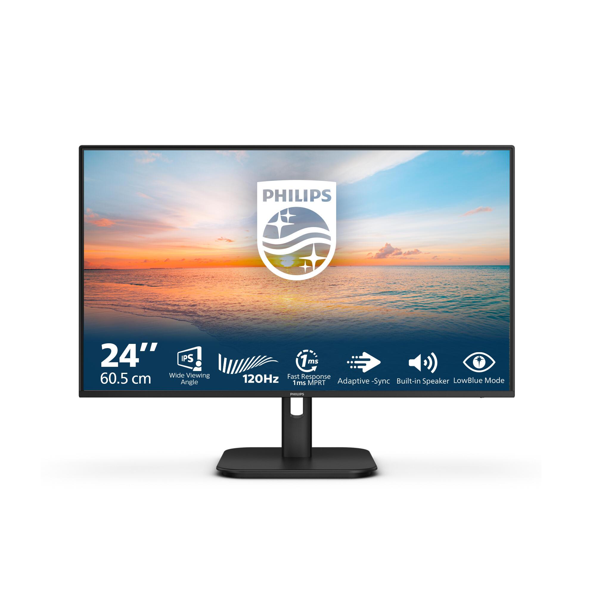 Philips Monitor 1000 Series 24E1N1200A / 24E1N1200A/00 Nero 60,5 cm (23,8")