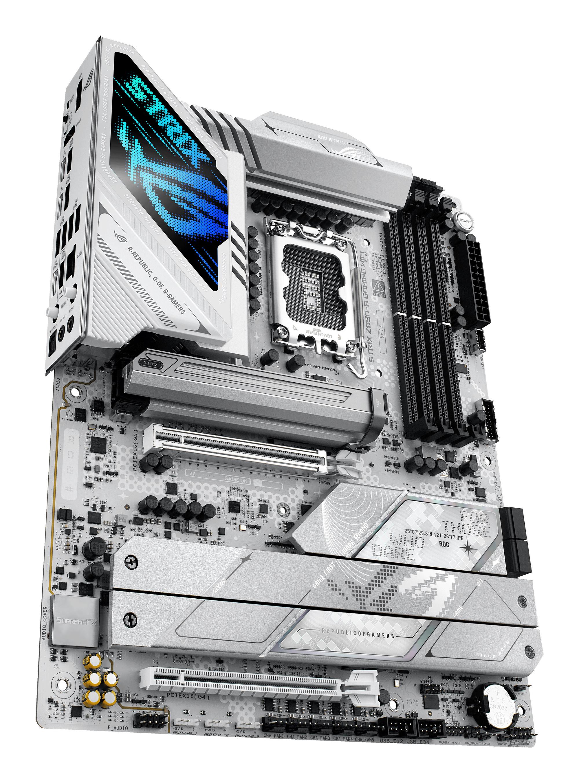 ASUS Carte mère ROG Strix Z890-A Gaming WiFi / 90MB1I90-M0EAY0 Blanc