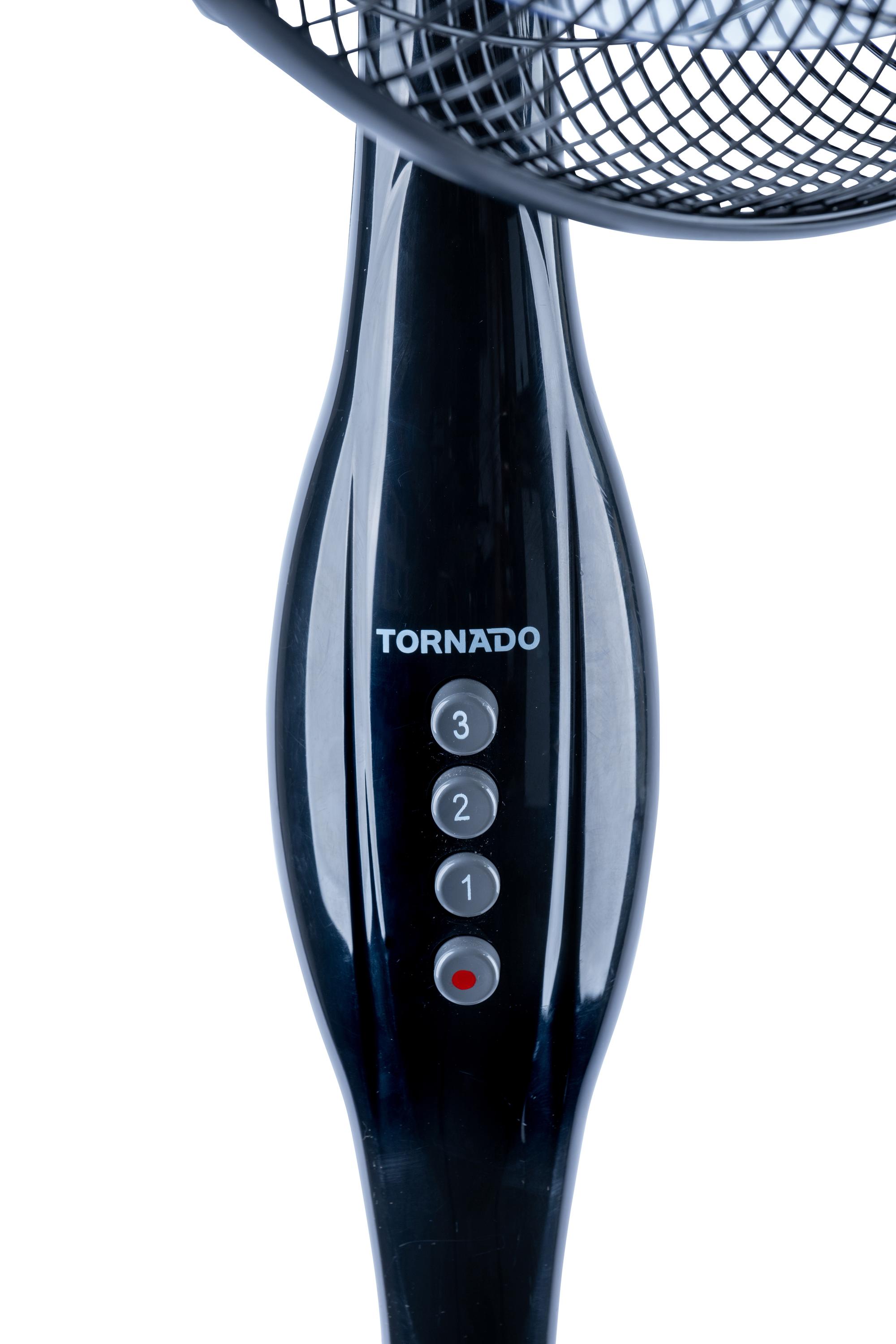 TORNADO Ventilador TSF-16W Negro