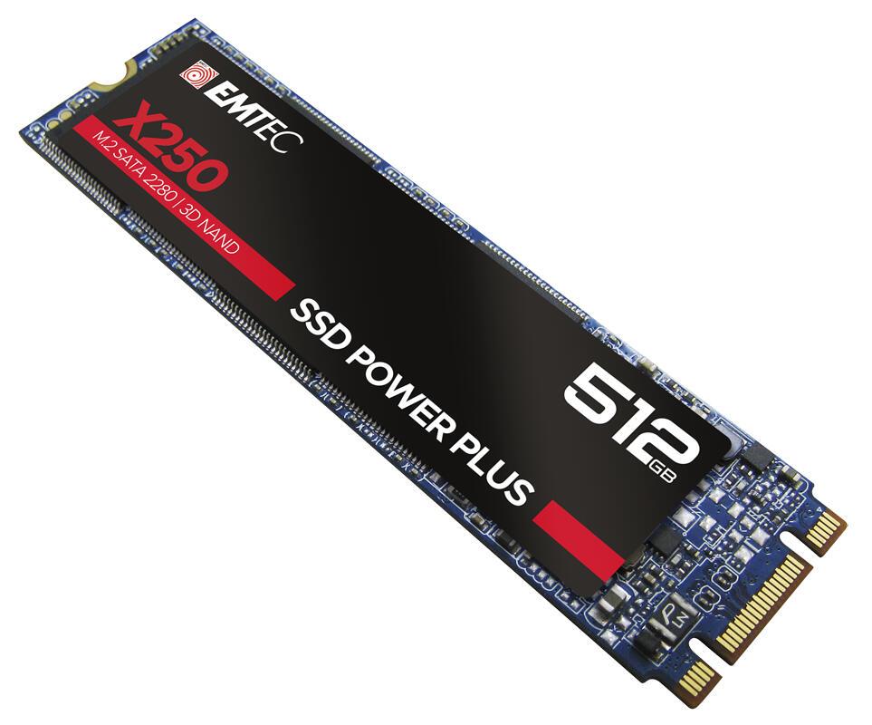 Emtec SSD M.2 X250 512GB / ECSSD512GX250 Nero L