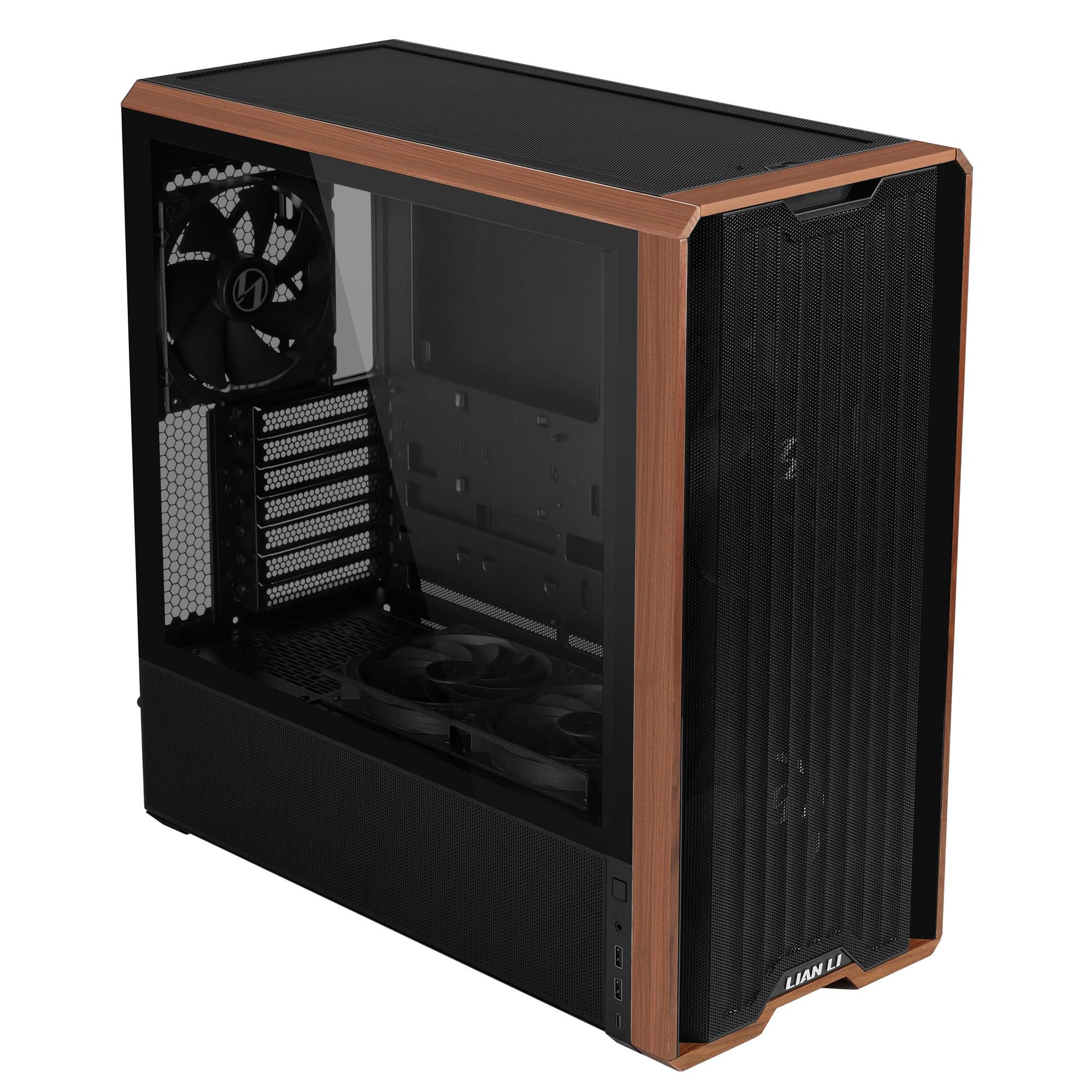 Lian Li PC case Lancool 217 Wood / G99.LAN217X.00 Black, wood