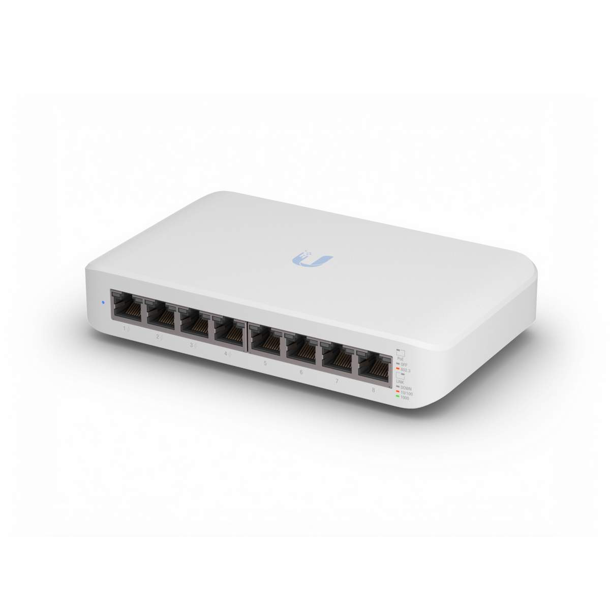 Ubiquiti Switch LITE8PO / USW-Lite-8-POE Blanc