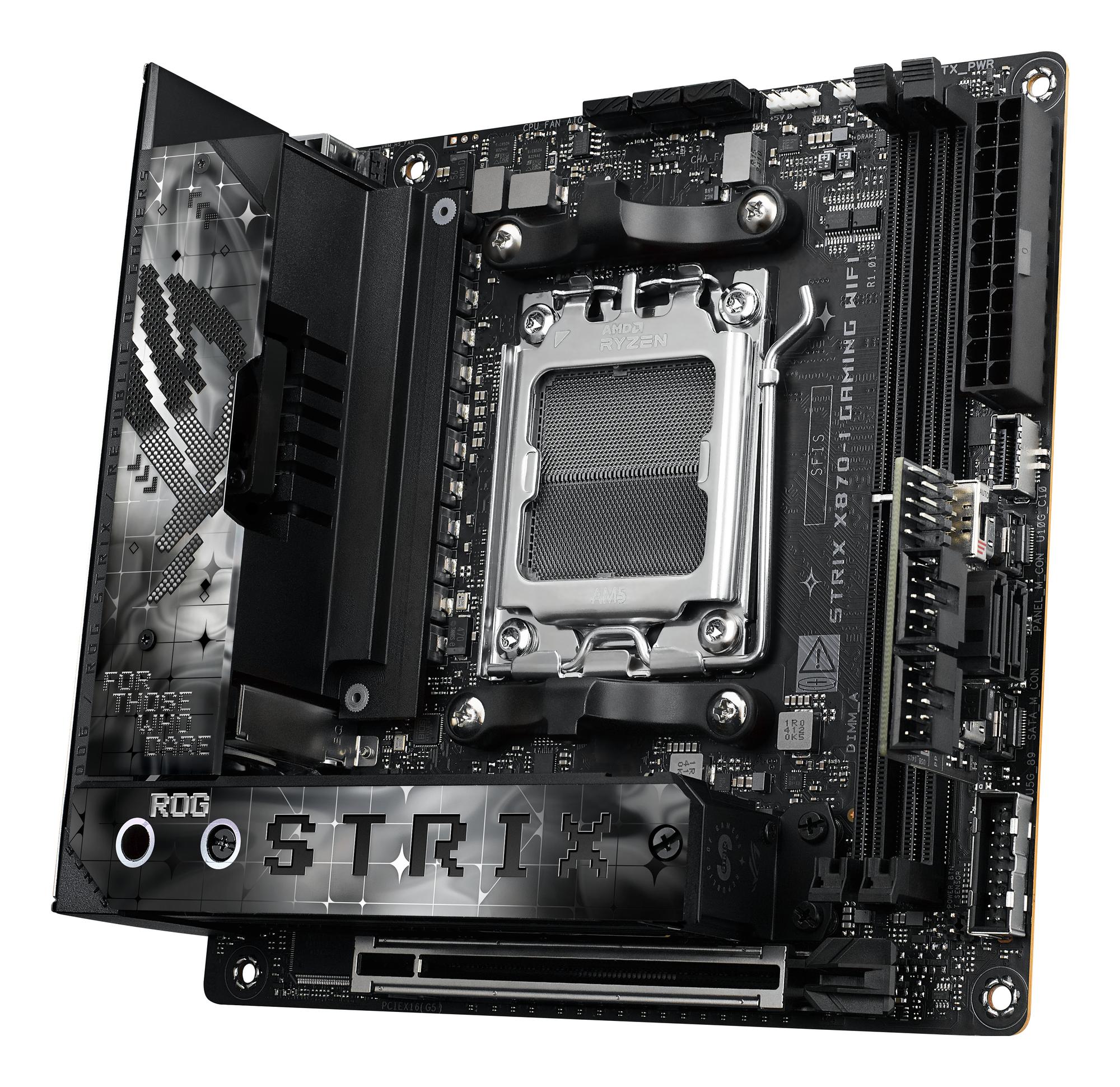 ASUS Placa base ROG Strix X870-I Gaming WiFi / 90MB1IW0-M0EAY0 Negro