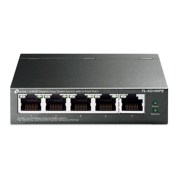 TP-LINK Switch SG105PE / TL-SG105PE Black