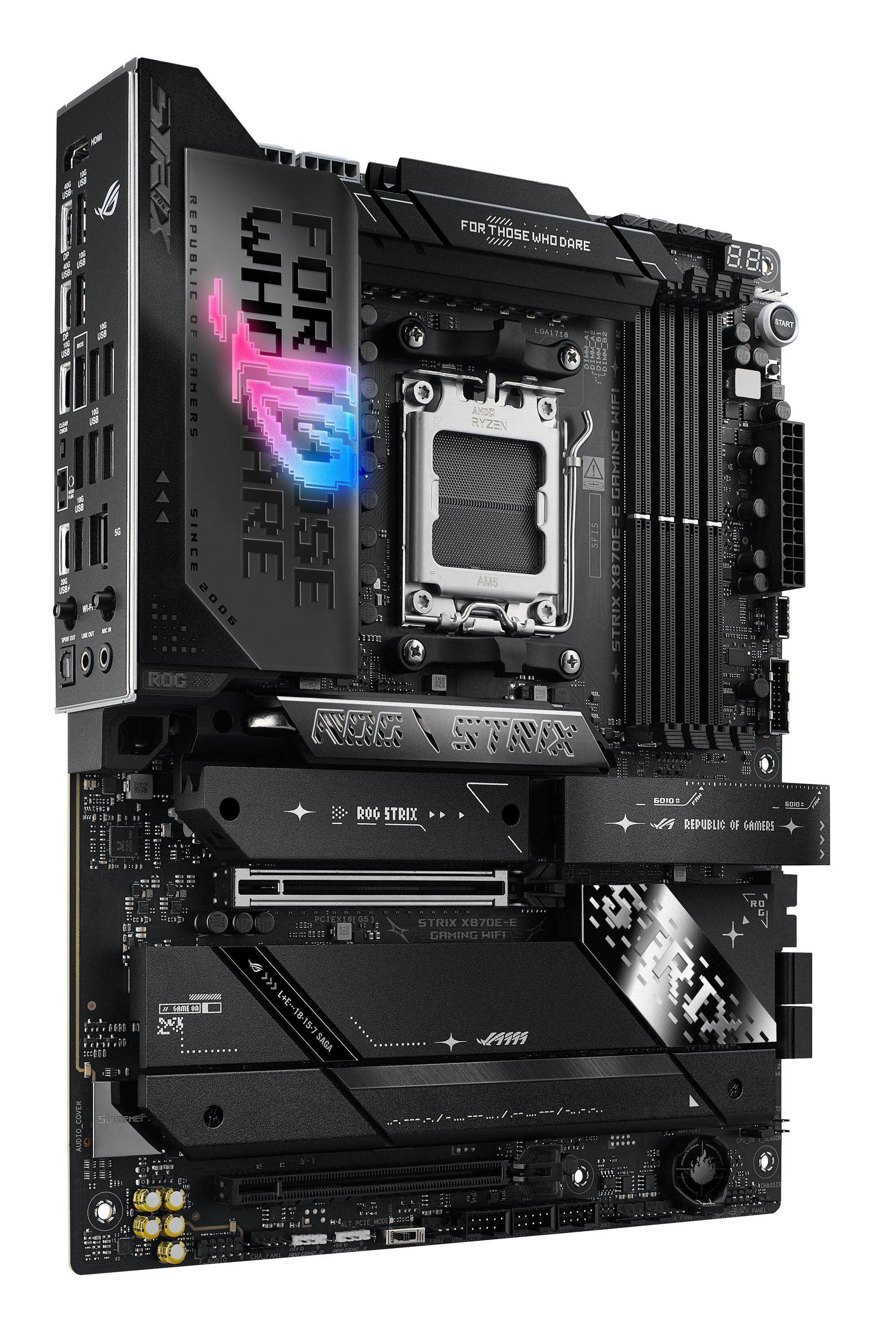 ASUS Mainboard ROG Strix X870E-E Gaming WiFi / 90MB1IB0-M0EAY0 Black