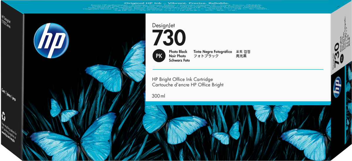 HP Tinta 730XL / P2V73A Foto Negro XL