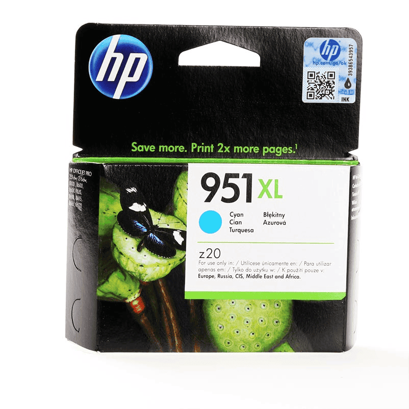 HP Ink 951XL / CN046AE Cyan