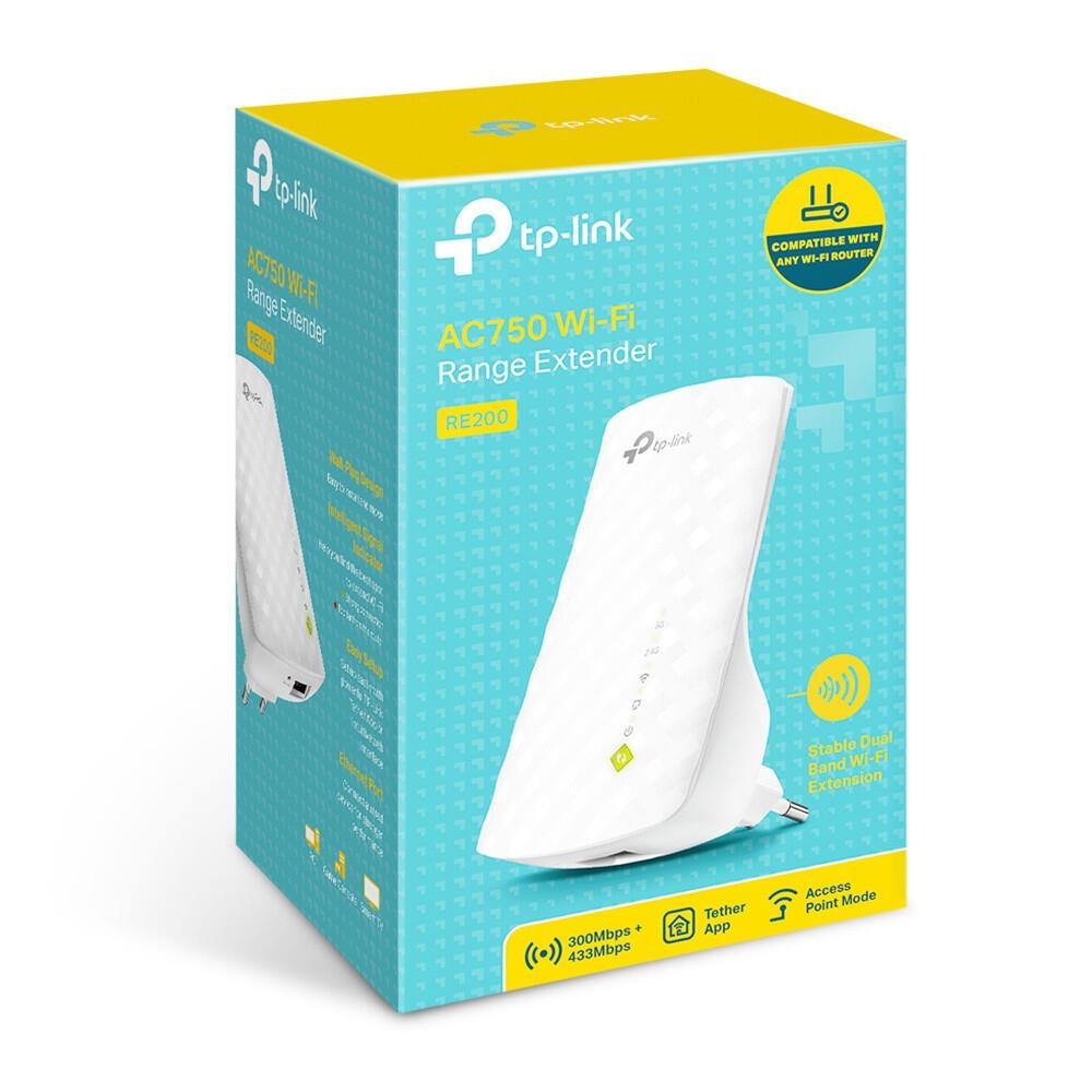 TP-Link Ripetitore RE200 / RE200 Bianco