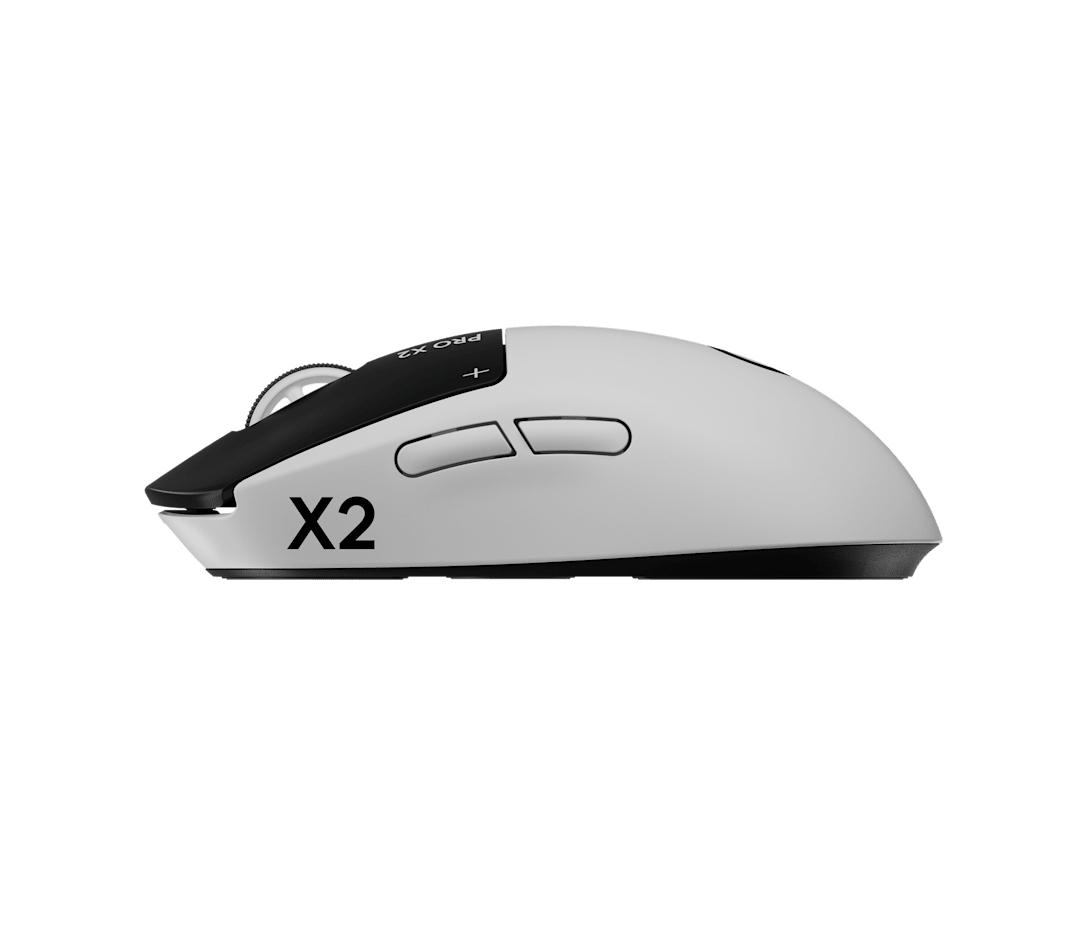 Logitech Ratón G Pro X2 Superstrike / 910-007777 Negro, blanco