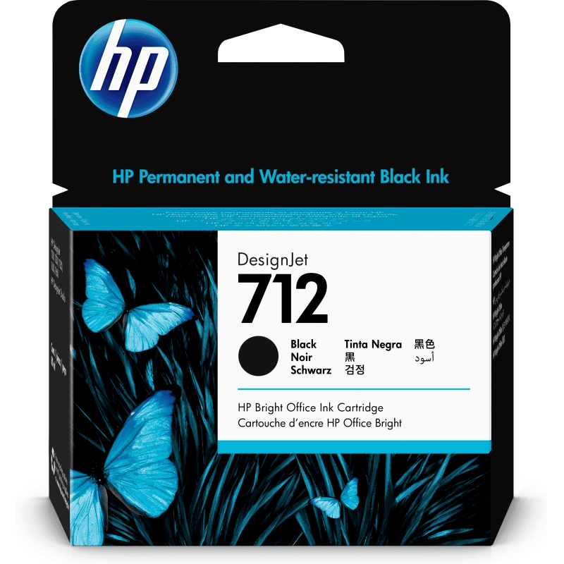 HP Ink 712 / 3ED71A Black