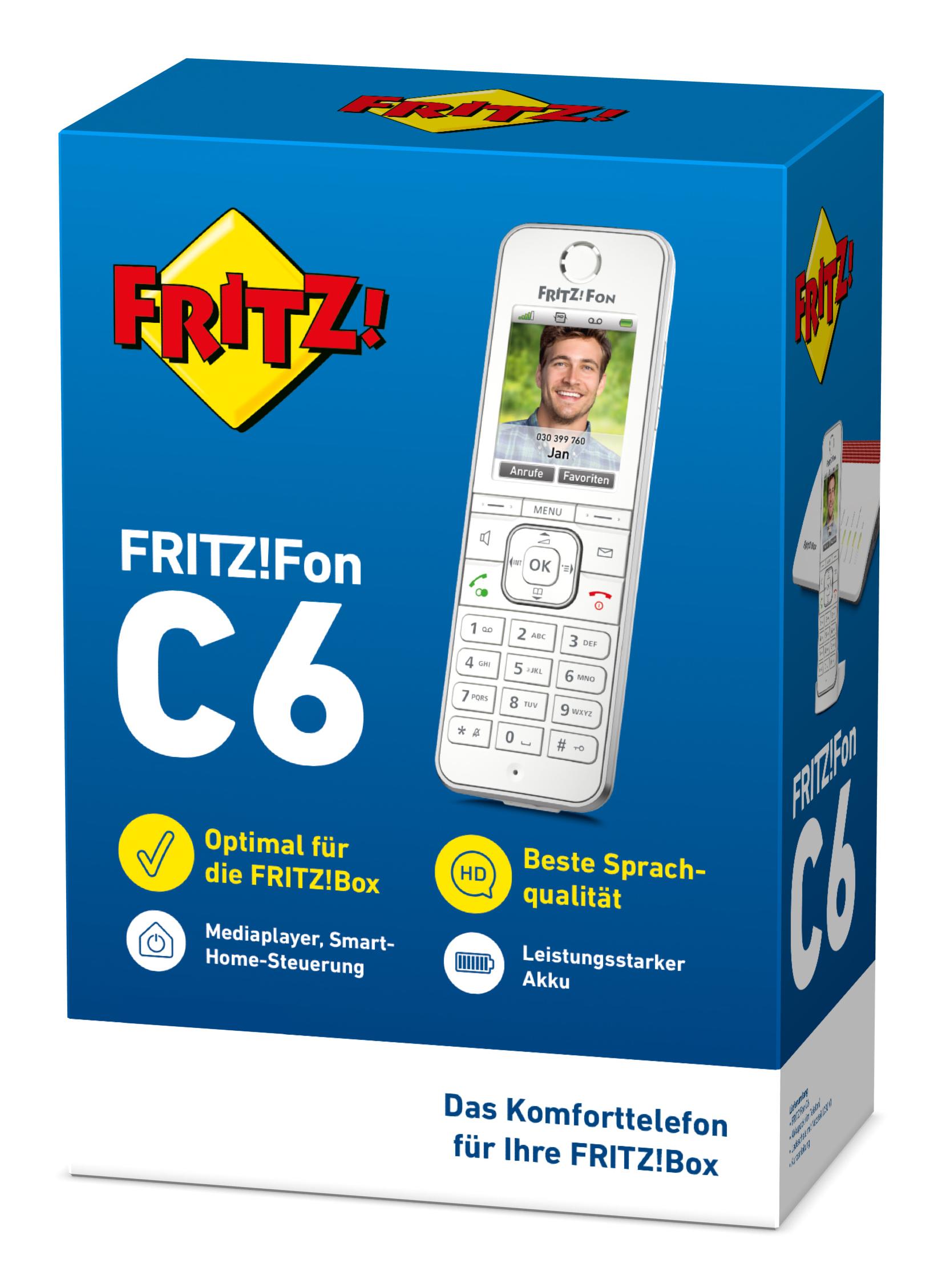 Fritz! Telefon C6 / 20002848 Weiß
