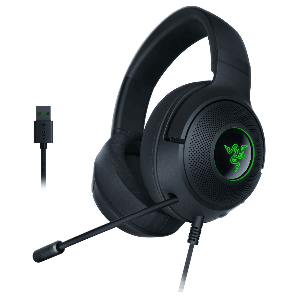 Razer Headset Kraken V3 X / RZ04-03750300-R3M1 Schwarz Razer Headset Kraken V3 X / RZ04-03750300-R3M1 Schwarz