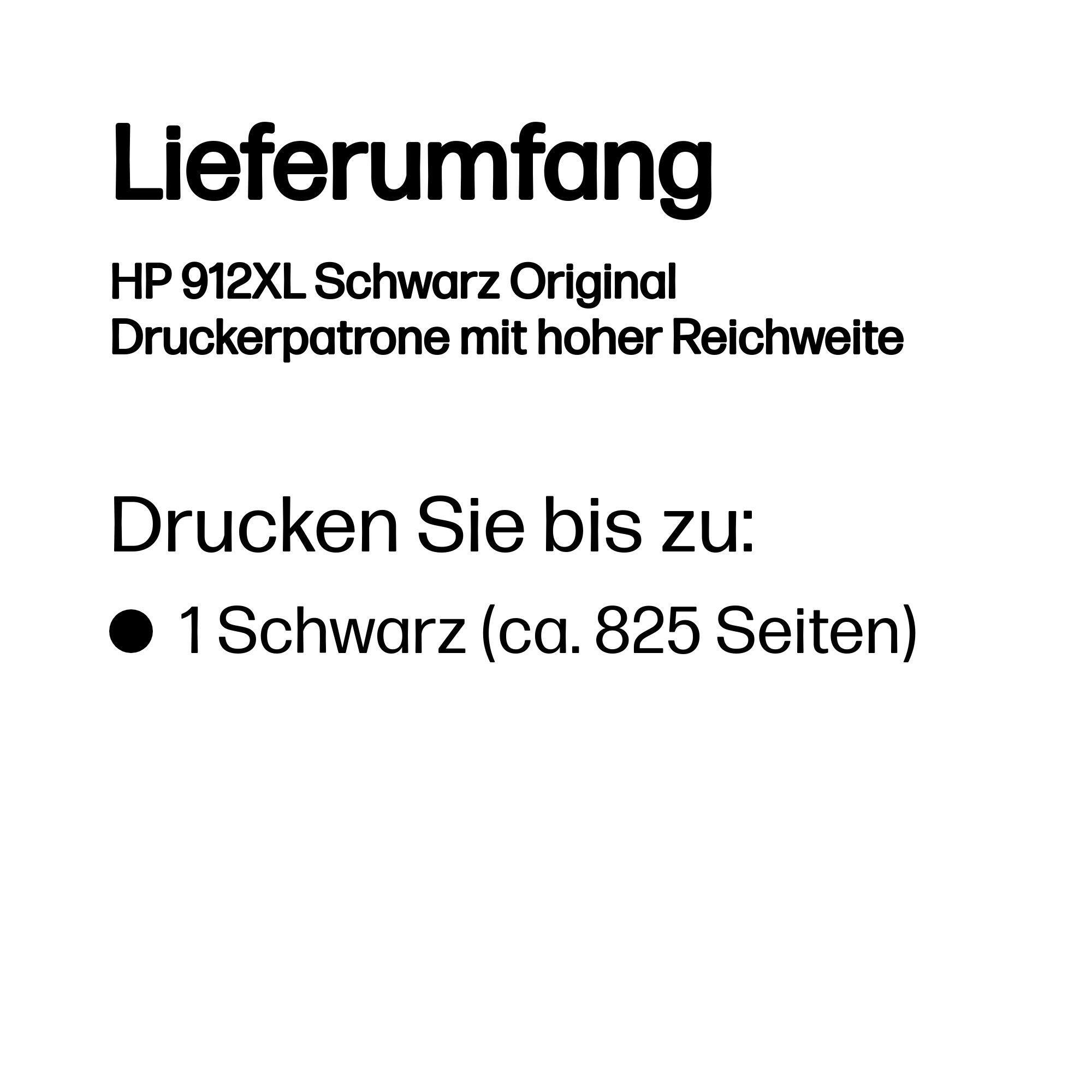 HP Tinta 912XL / 3YL84AE Negro XL