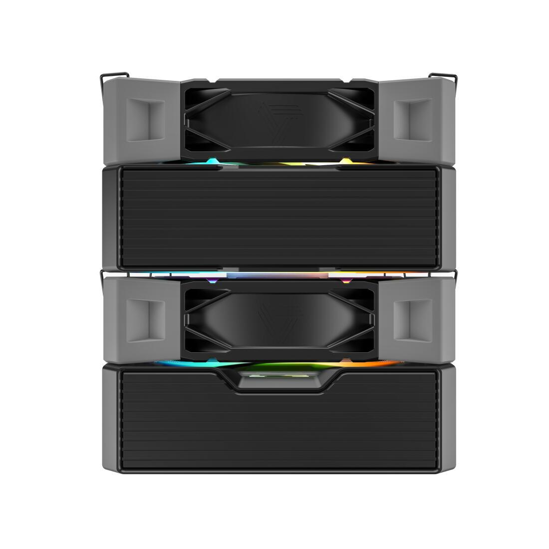 Montech Raffreddamento della CPU NX600 ARGB / NX600 ARGB (B) Nero