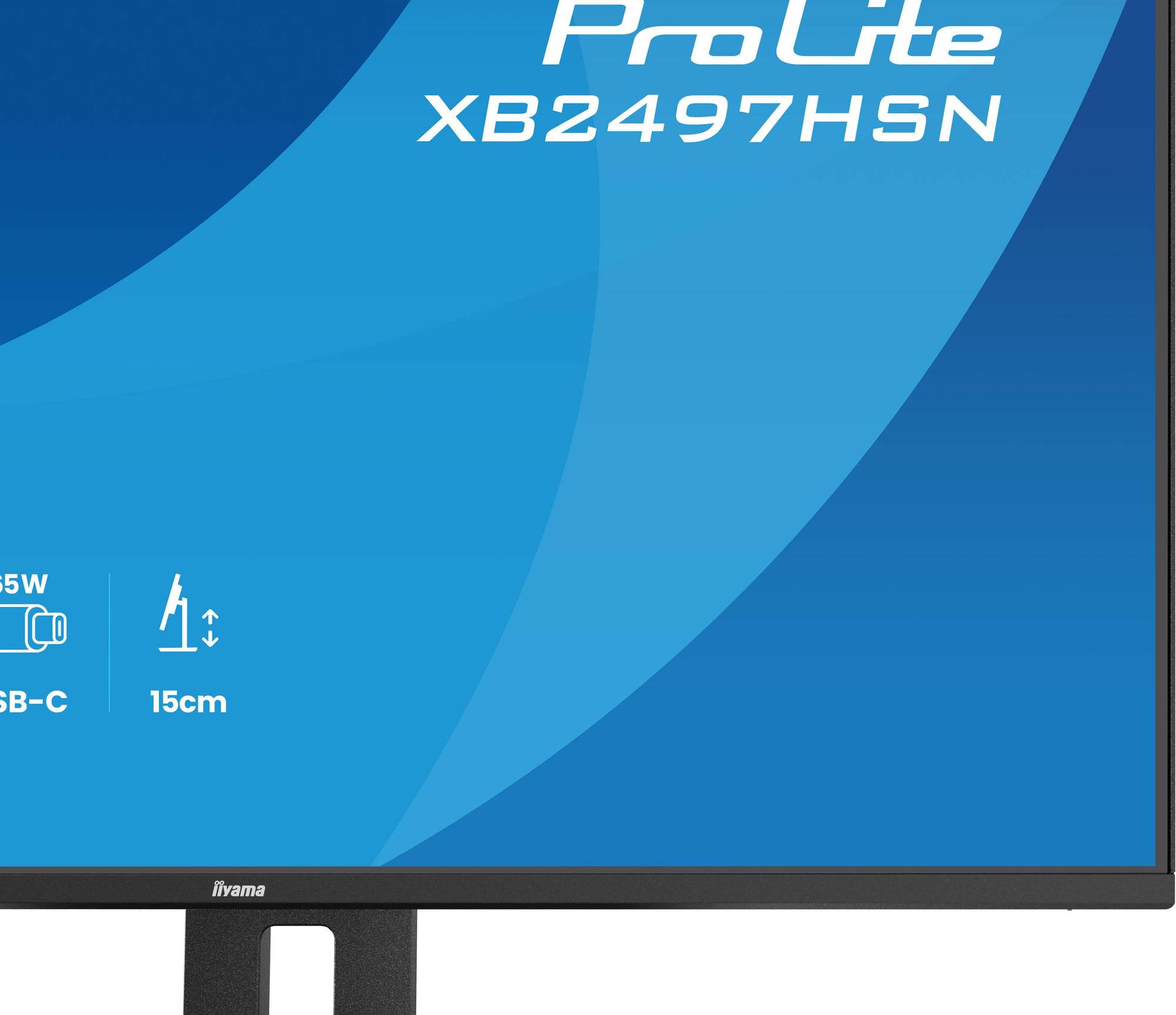iiyama Monitor XB2497HSN-B1 / XB2497HSN-B1 Black Standard 60.5 cm (23.8")