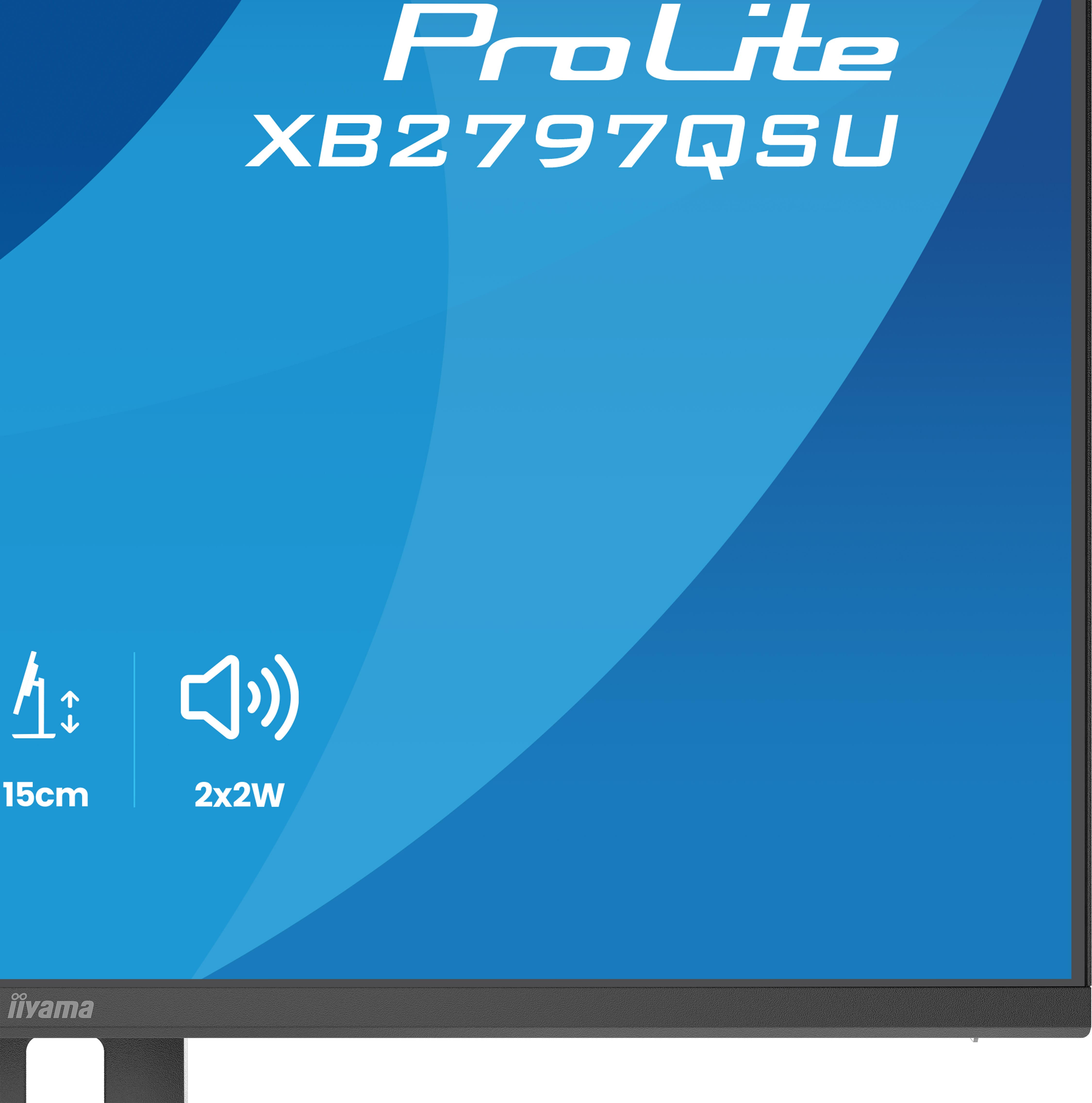 iiyama Monitor XB2797QSU-B1 / XB2797QSU-B1 Black Standard 68.6 cm (27")