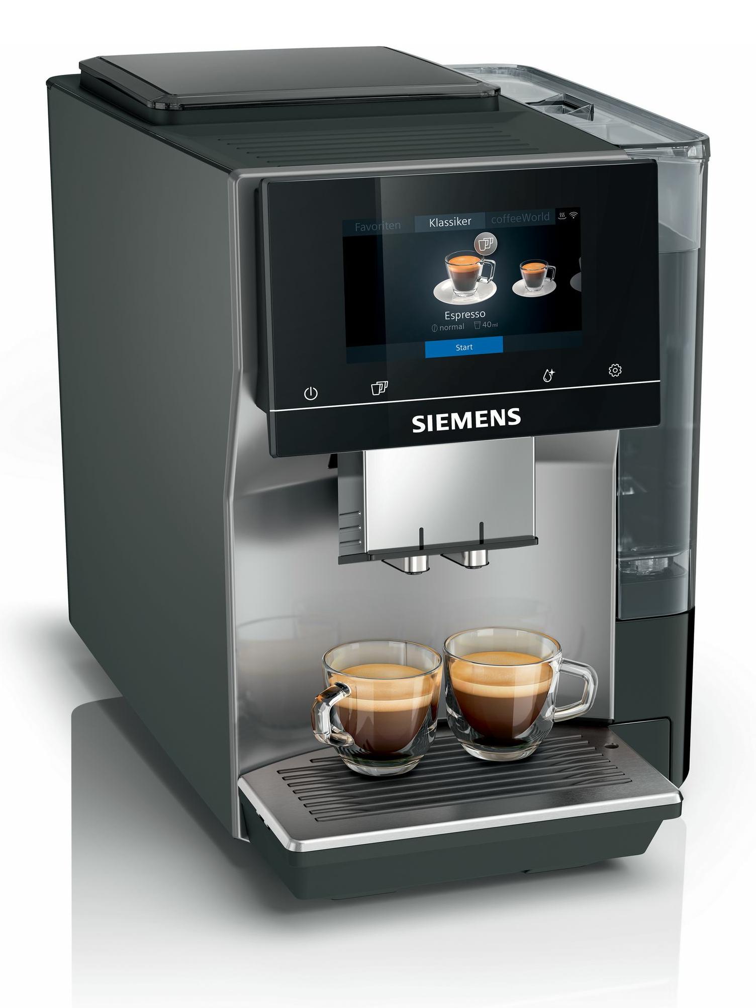 Siemens Máquina de café totalmente automática EQ.700 classic / TP715D01 Gris