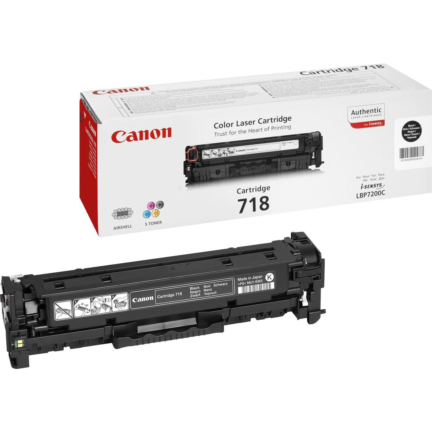 Canon Toner 718 / 2662B002 Black Standard