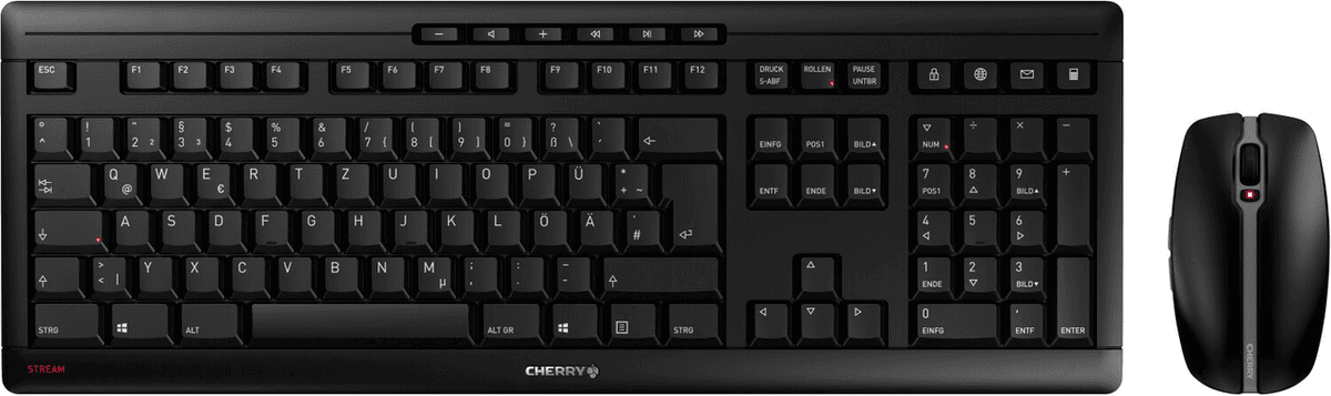Cherry Tastatur JD8560B / JD-8560DE-2 Schwarz