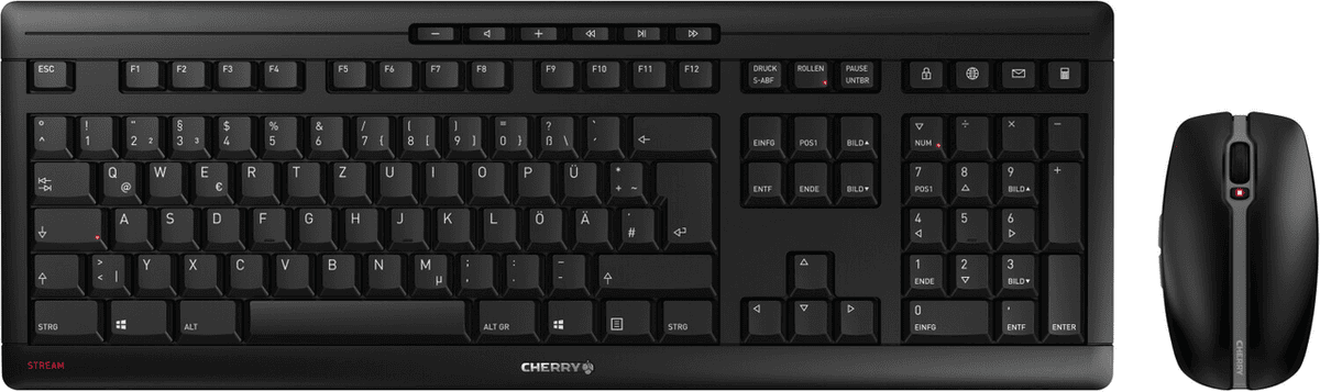Cherry Maus- und Tastatur-Set JD8560B / JD-8560DE-2 Schwarz