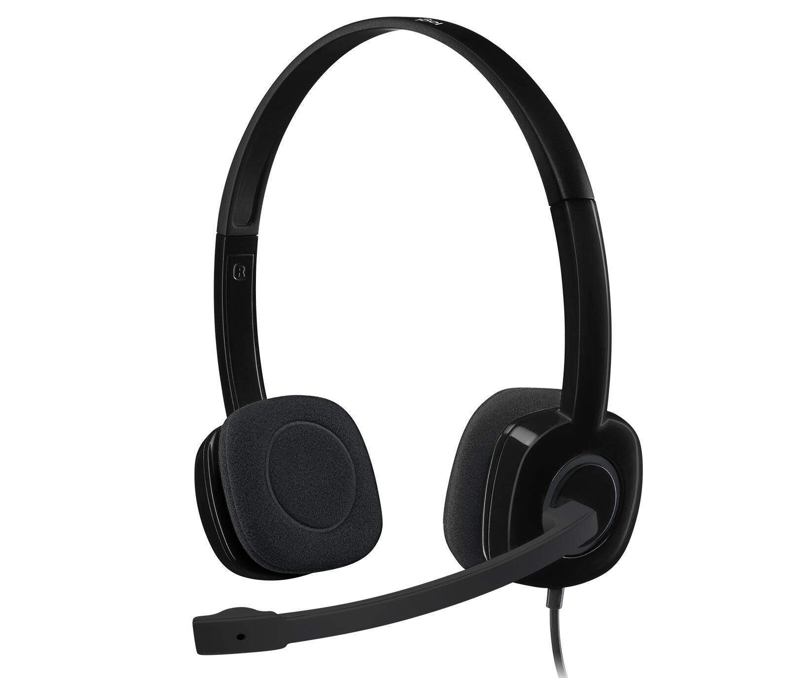 Logitech Casque H151 / 981-000589 Noir