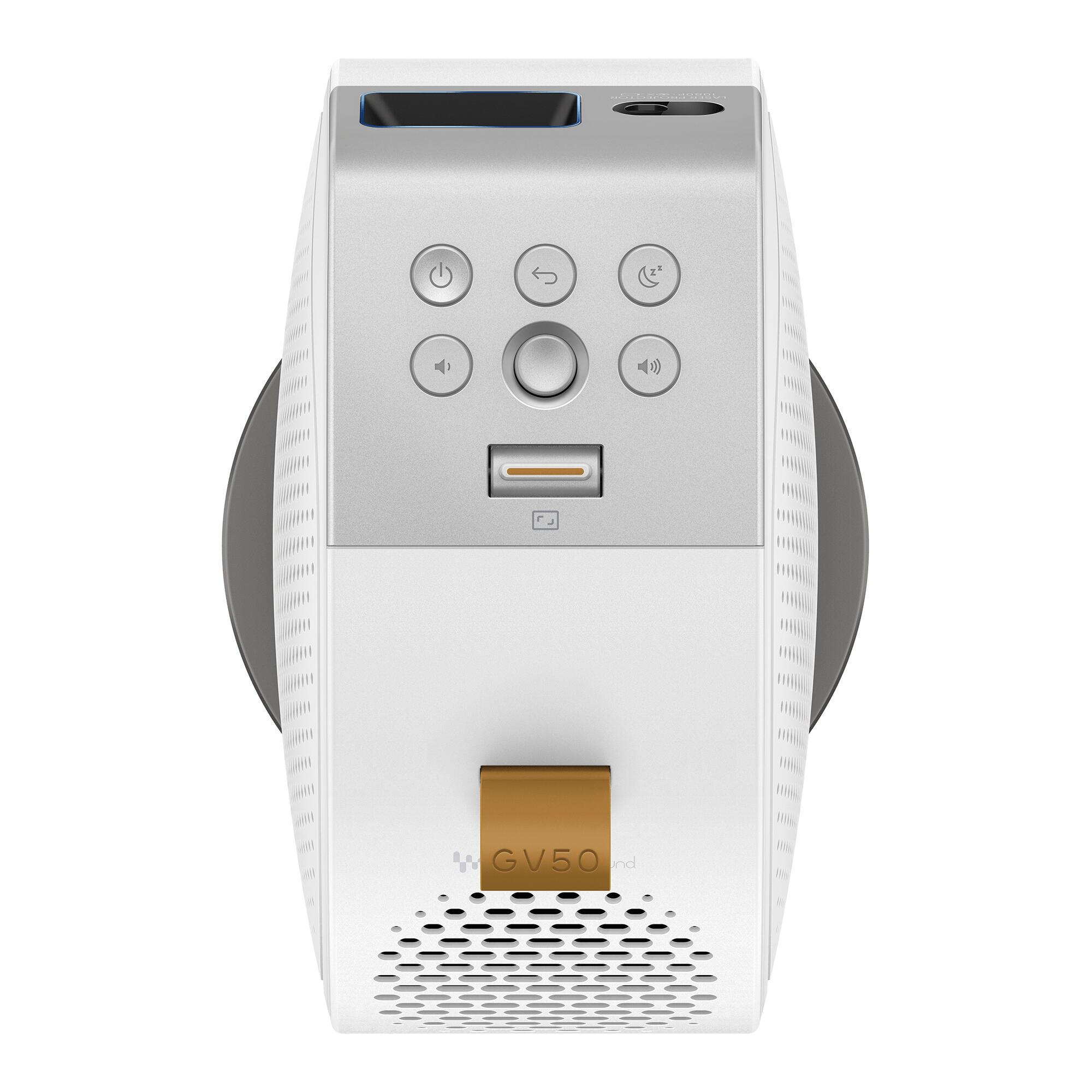 BenQ Beamer GV50 / 9H.JSR77.59E Blanc