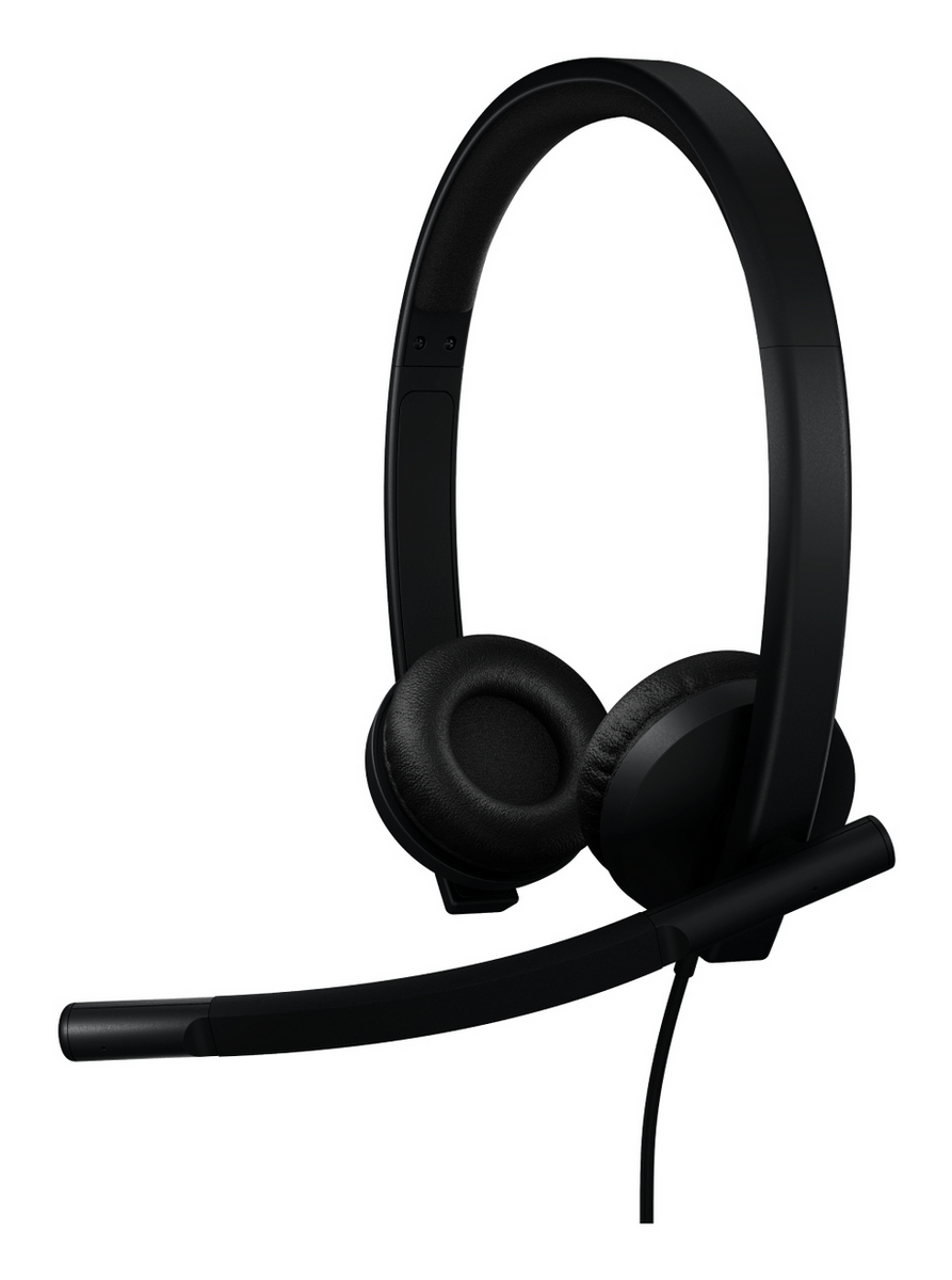 Logitech Headset H570e Stereo MS USB-C / 981-001431 Schwarz