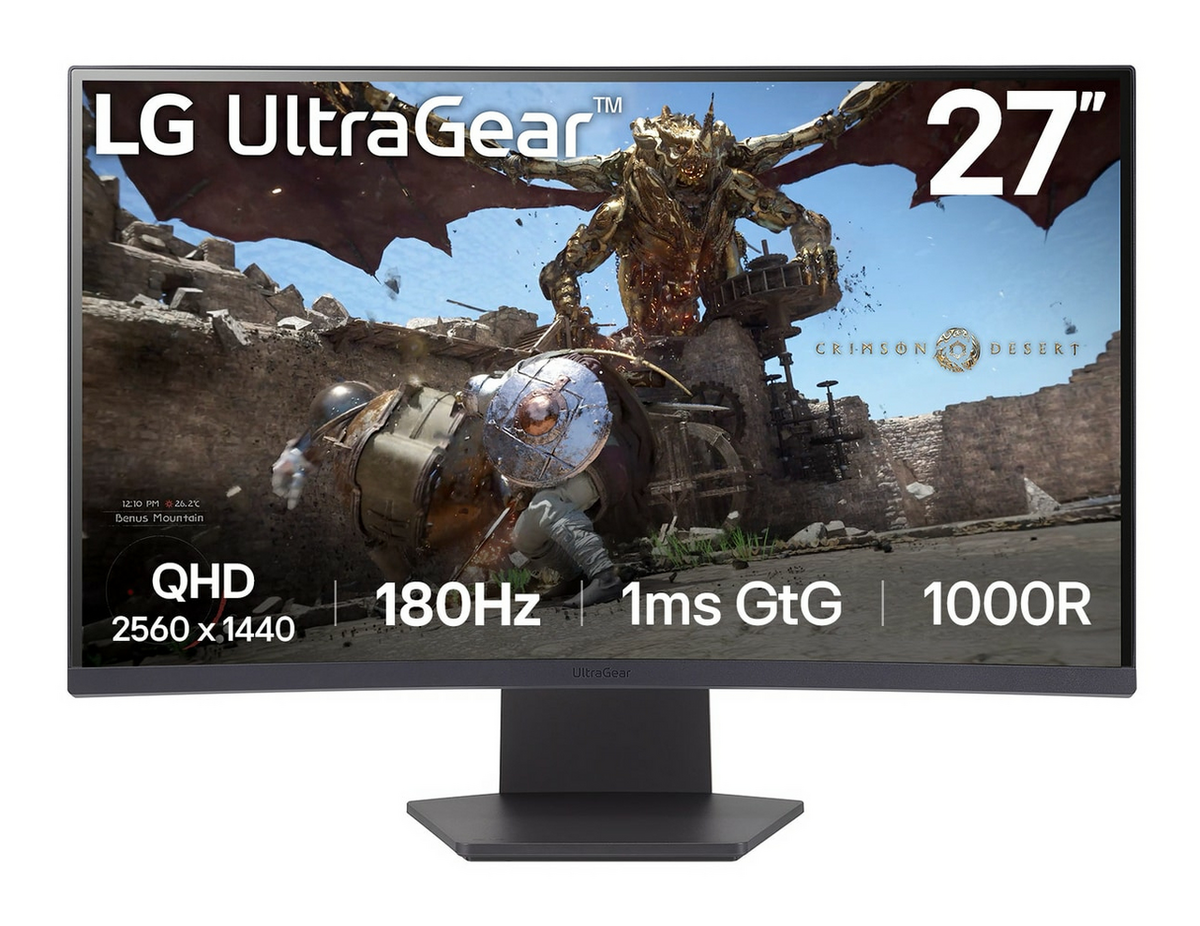 LG Monitor 27GS60QX-B / 27GS60QX-B.AEUQ Nero (27 ")