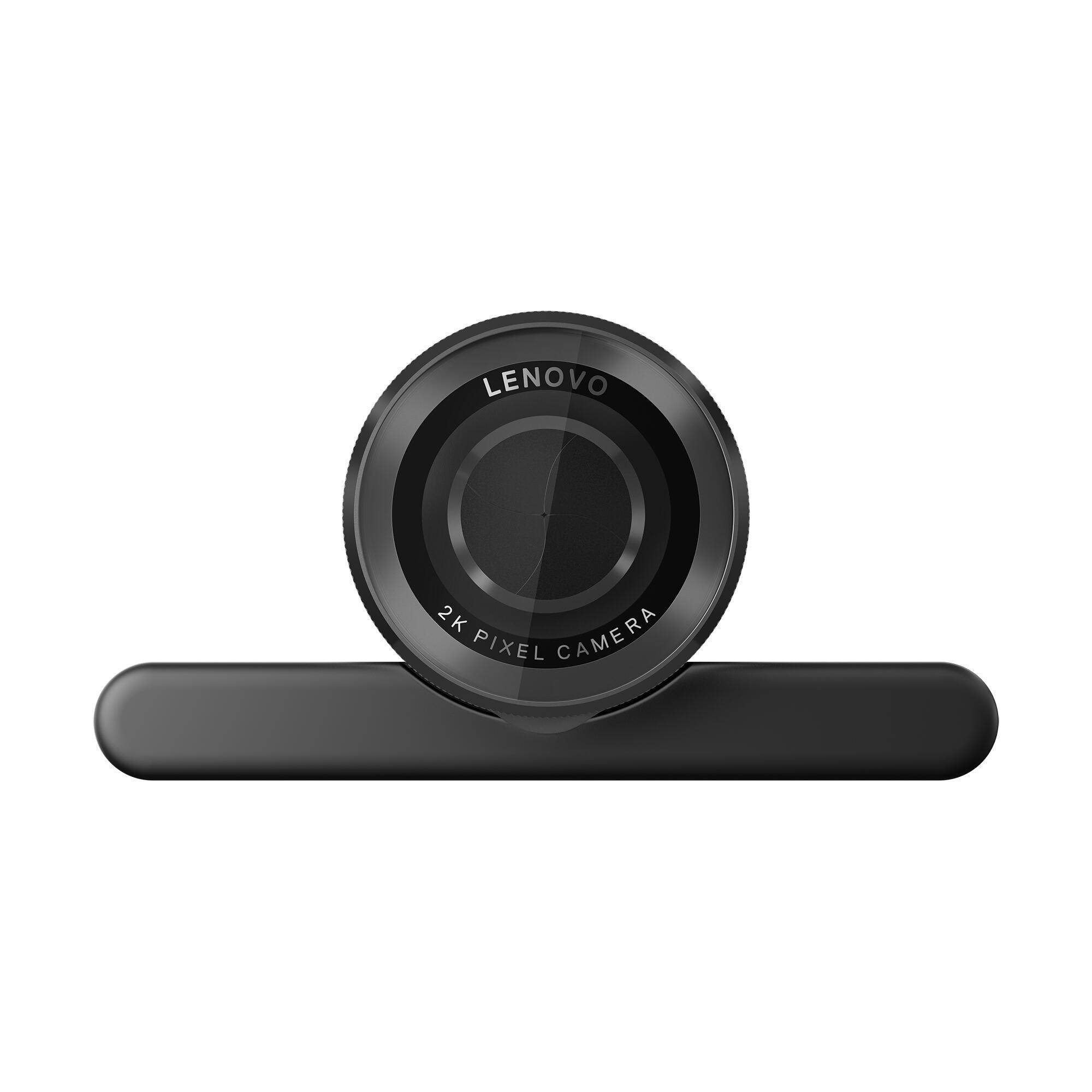 Lenovo Cámara web QHD / 4XC1Q25245 Negro