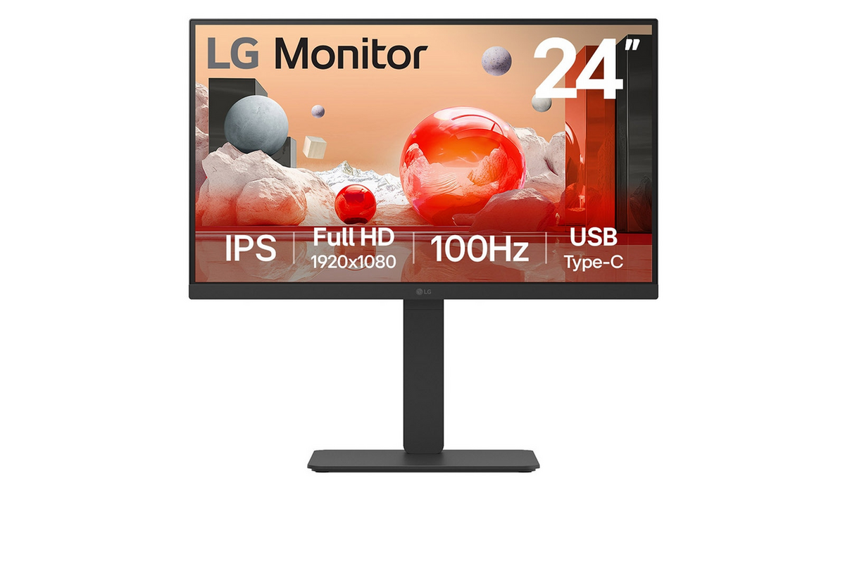 LG Monitor 24BA750-B / 24BA750-B Schwarz