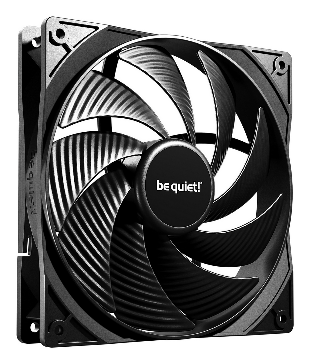 be quiet! Ventilador Pure Wings 3 High-Speed 140mm / BL138 Negro 3-Pack