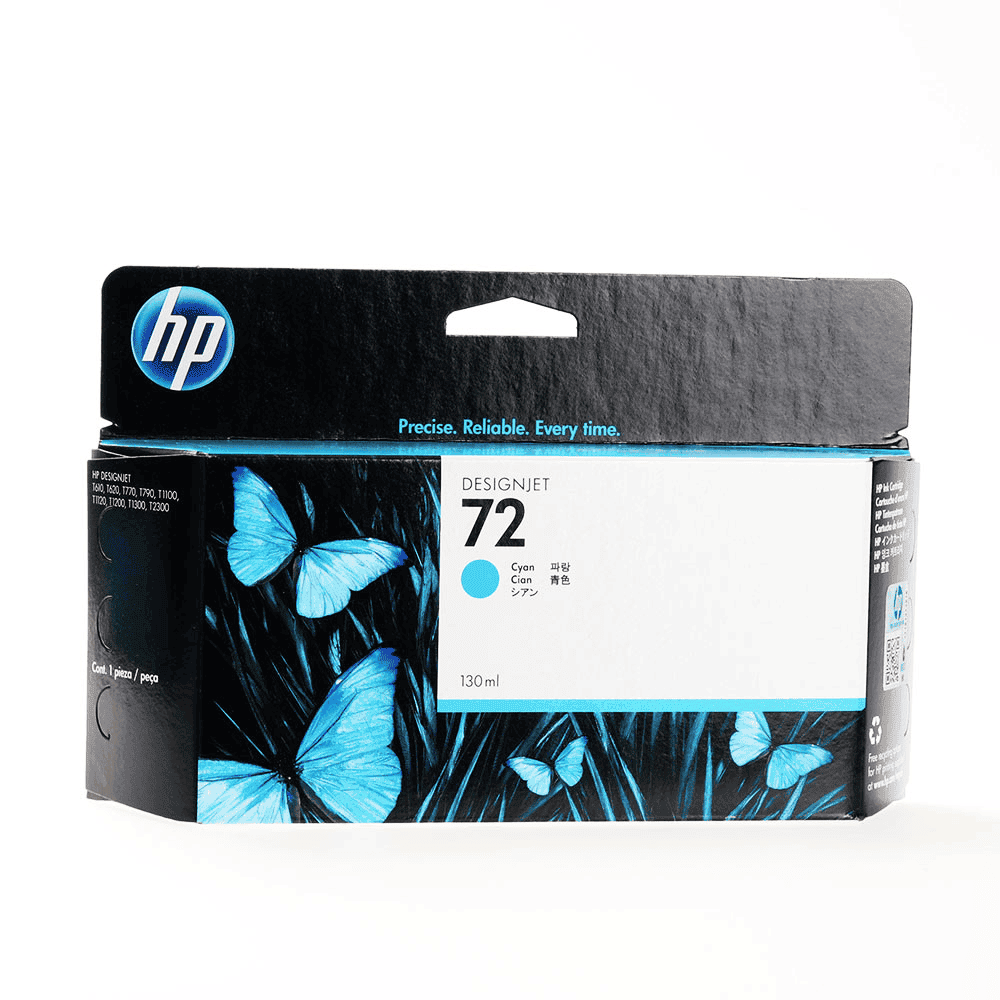 HP Tinte 72 / C9371A Cyan