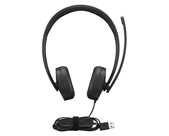 Lenovo Auriculares USB-A Gen2 / 4XD1P83425 Negro