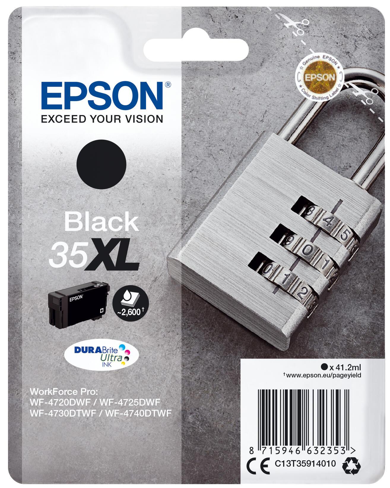 Epson Ink 35XL / C13T35914010 Black XL