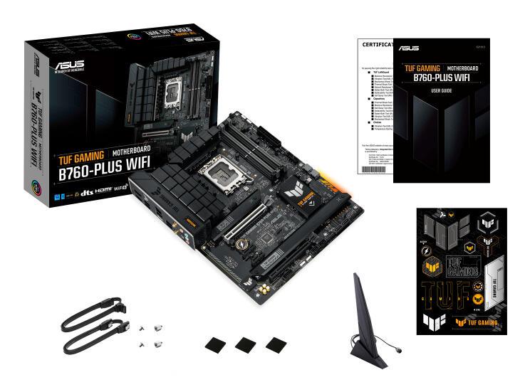 ASUS Mainboard TUF Gaming B760-Plus WiFi / 90MB1ER0-M1EAY0 Black