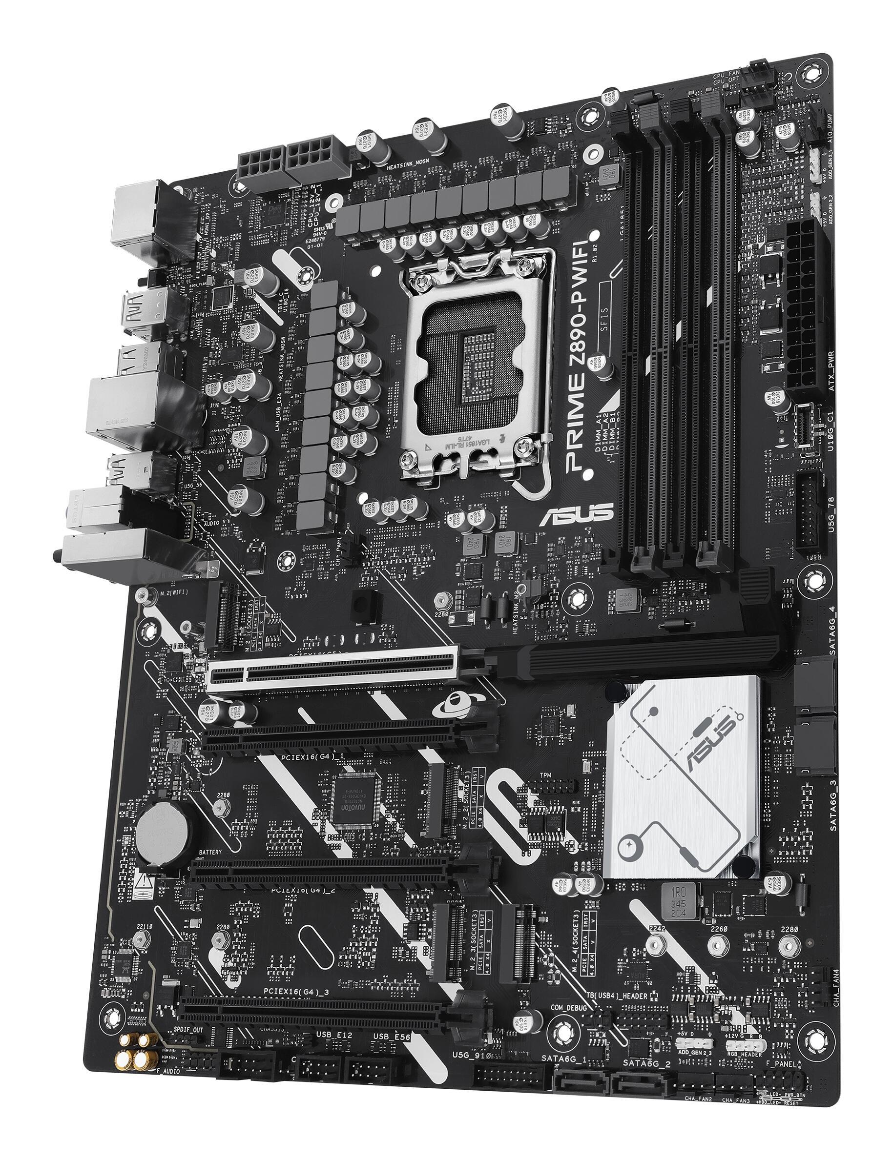 ASUS Mainboard Prime Z890-P WiFi / 90MB1I70-M0EAY0 Black