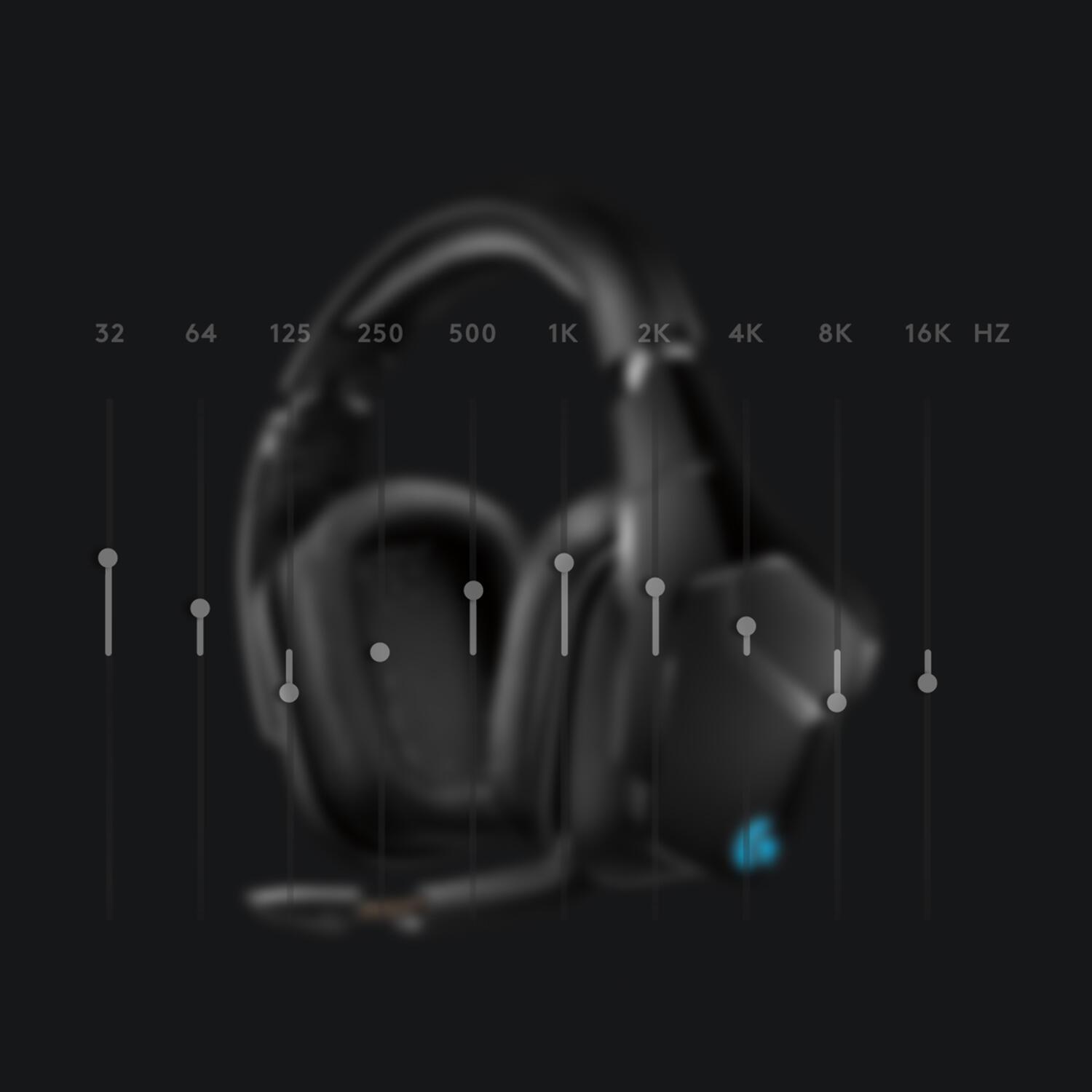 Logitech Headset G935 / 981-000744 Black