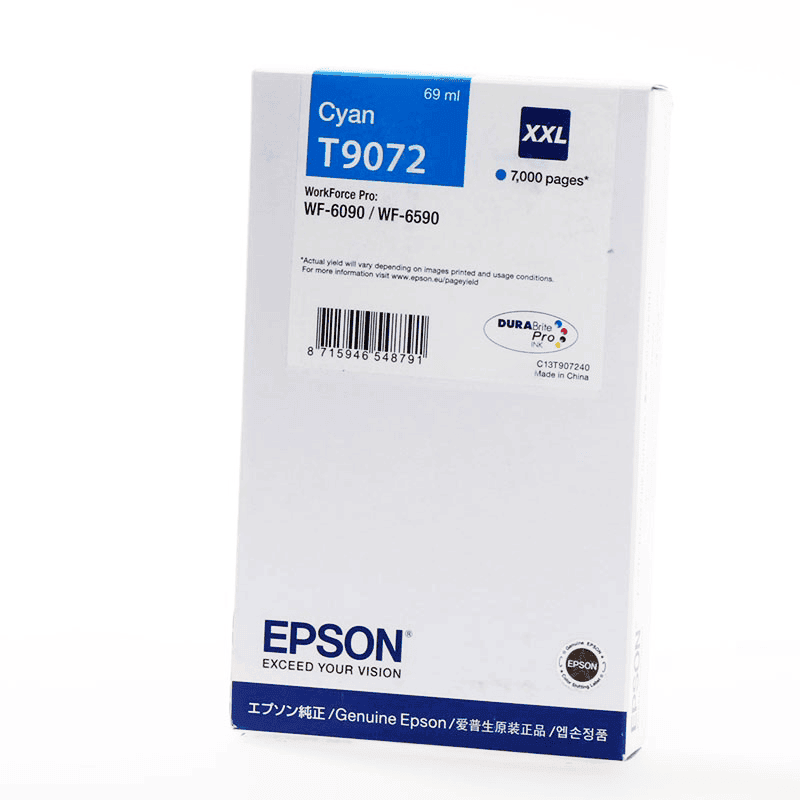 Epson Tinte T9072 / C13T907240 Cyan