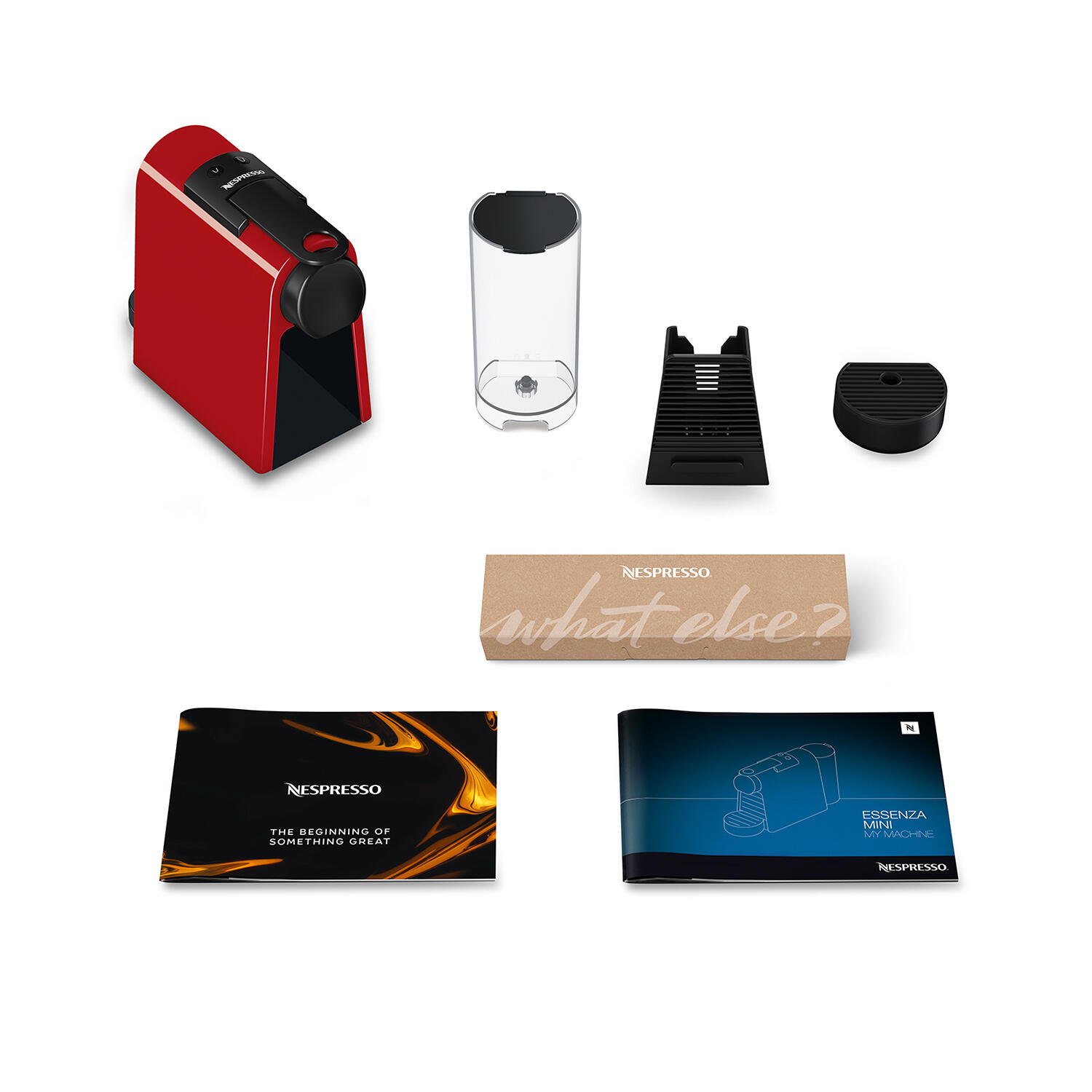 De’Longhi Capsule machine Essenza Mini / EN85.R Black, red